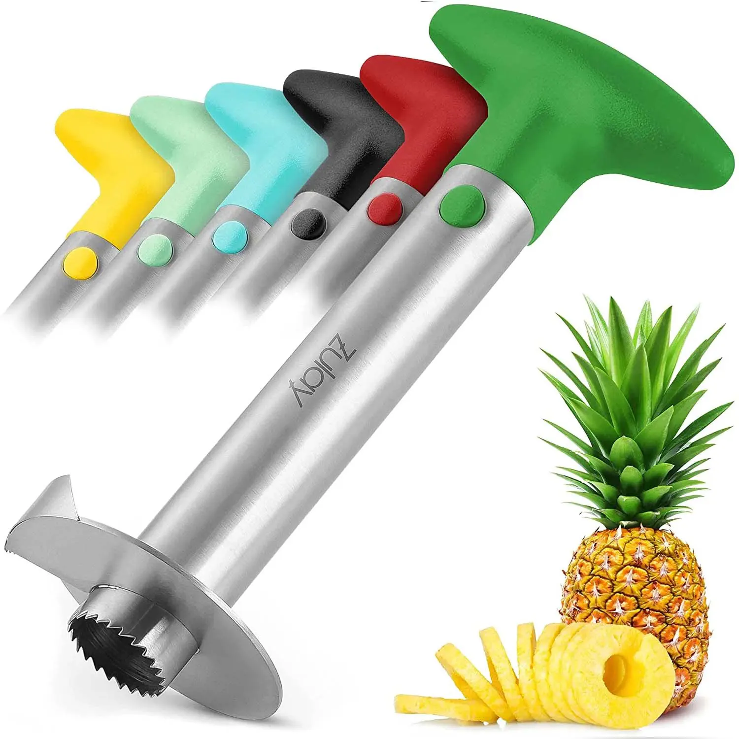 Zulay Kitchen Stainless Steel Pineapple Corer