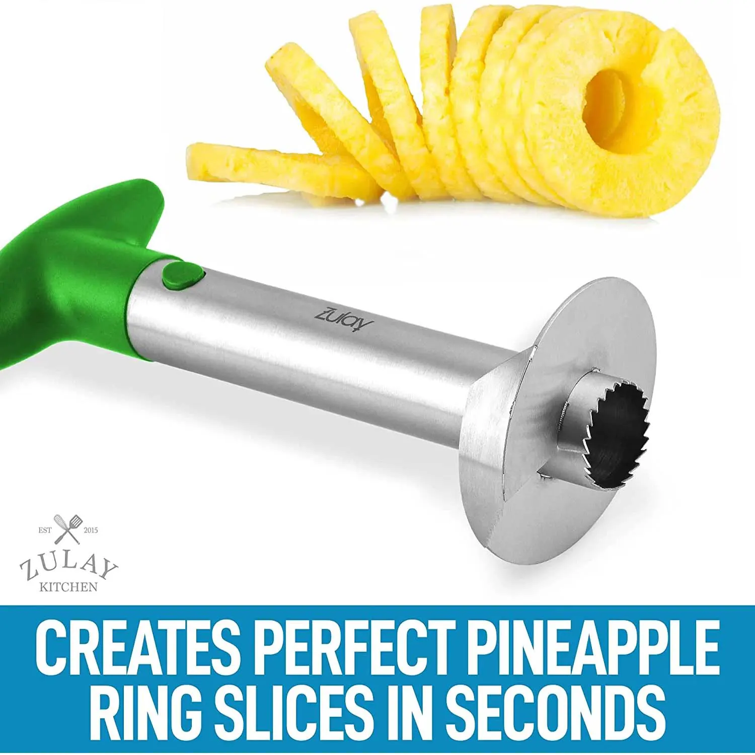 Zulay Kitchen Stainless Steel Pineapple Corer