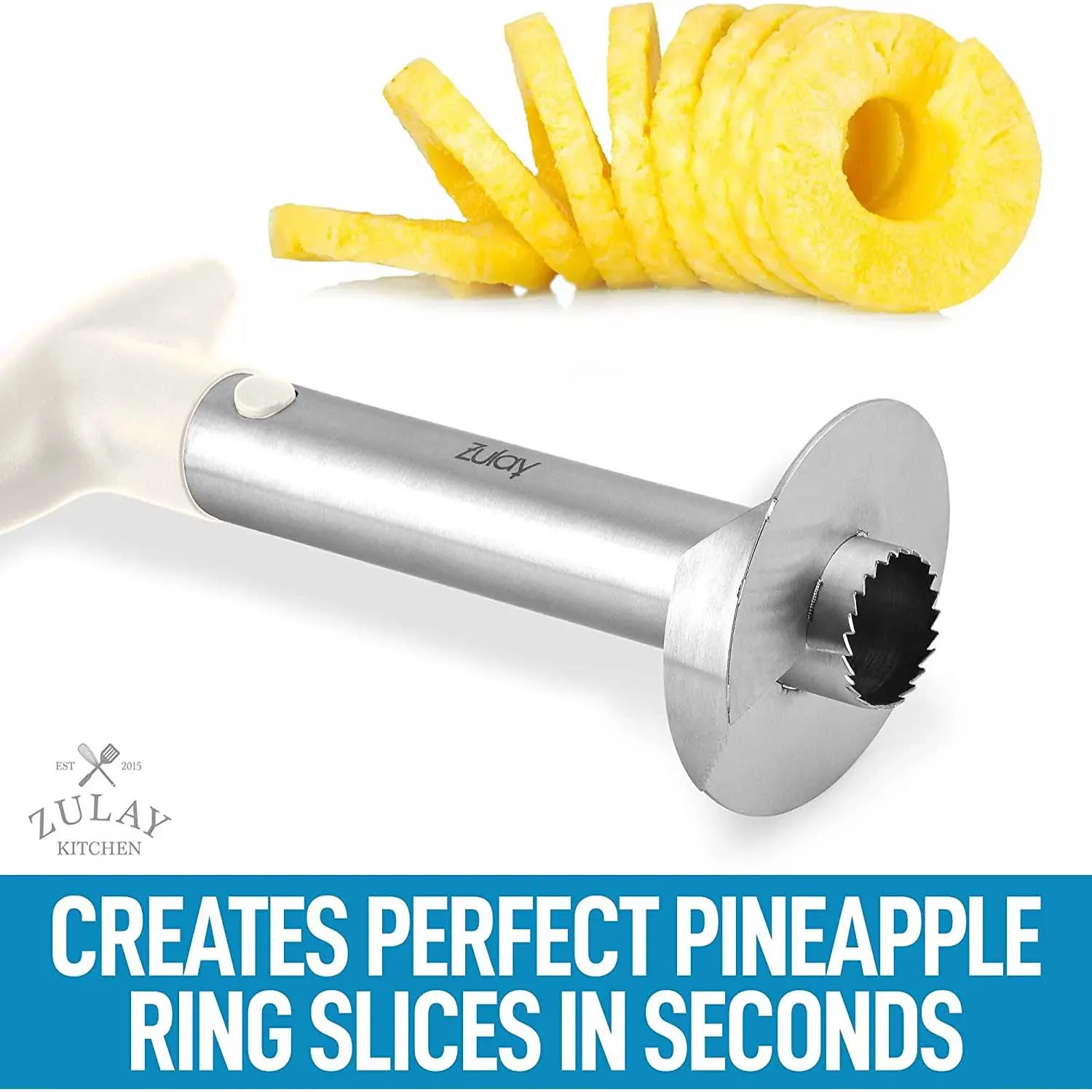 Zulay Kitchen Stainless Steel Pineapple Corer