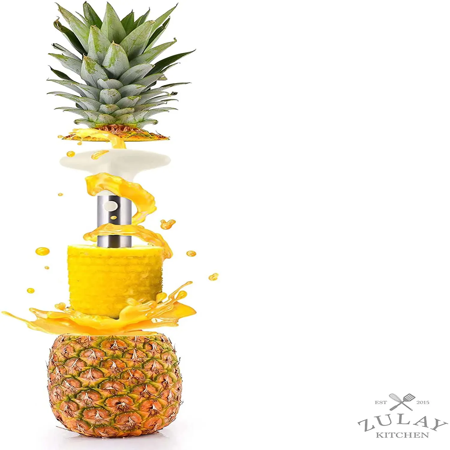 Zulay Kitchen Stainless Steel Pineapple Corer