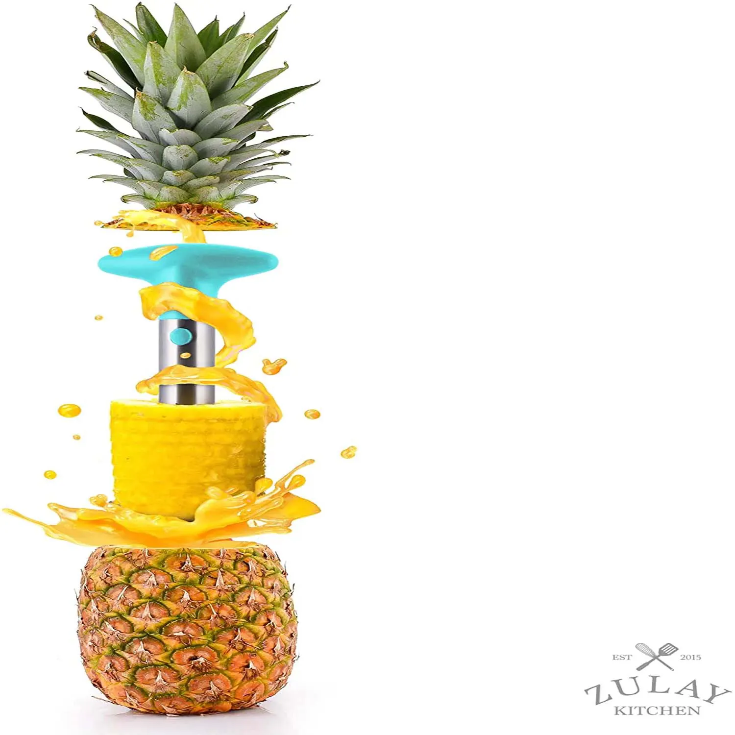 Zulay Kitchen Stainless Steel Pineapple Corer