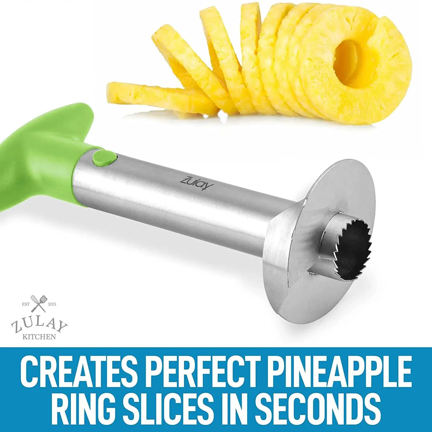 Zulay Kitchen Stainless Steel Pineapple Corer