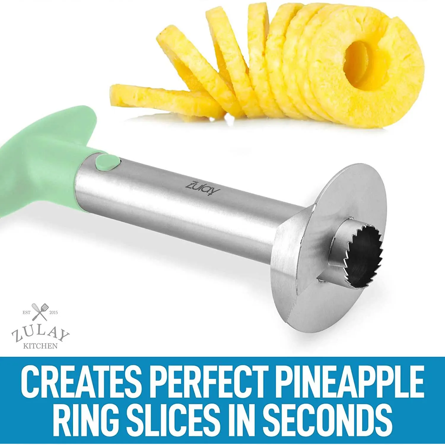 Zulay Kitchen Stainless Steel Pineapple Corer