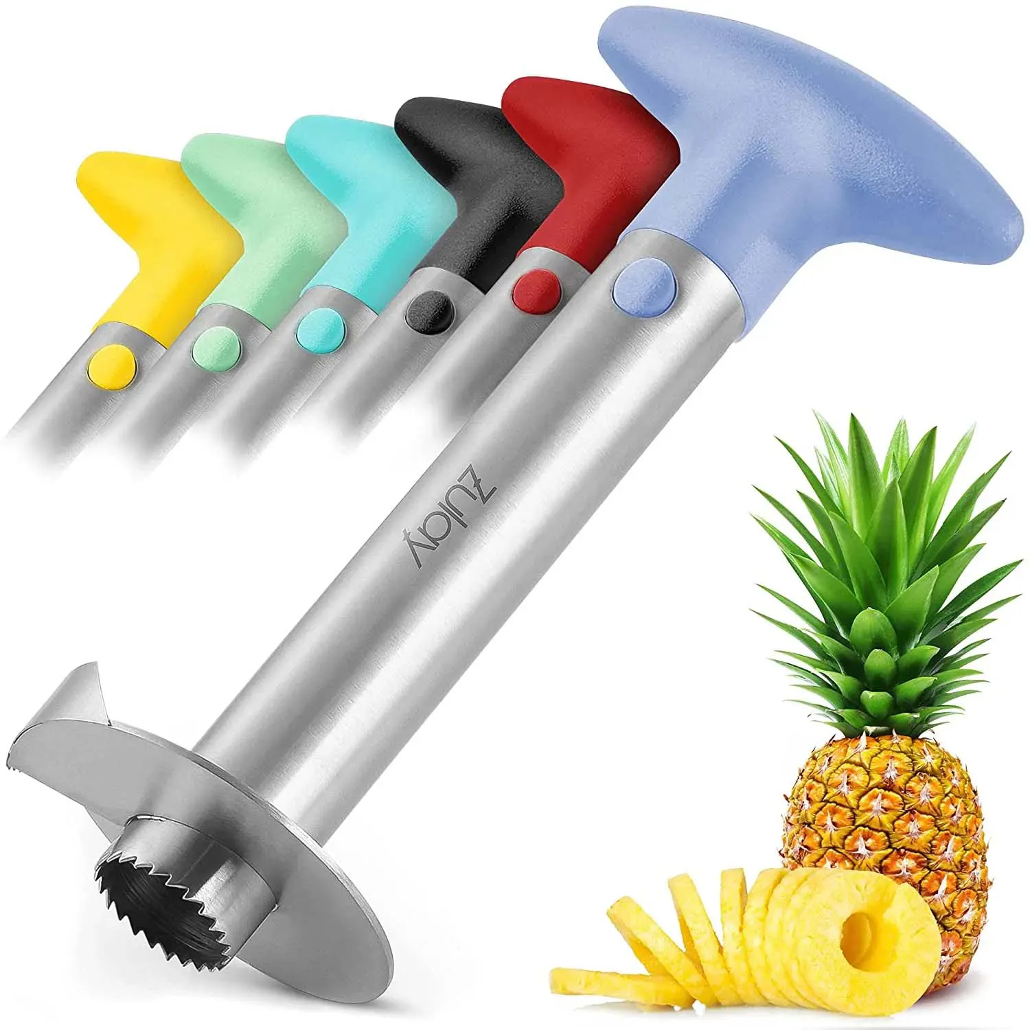 Zulay Kitchen Stainless Steel Pineapple Corer