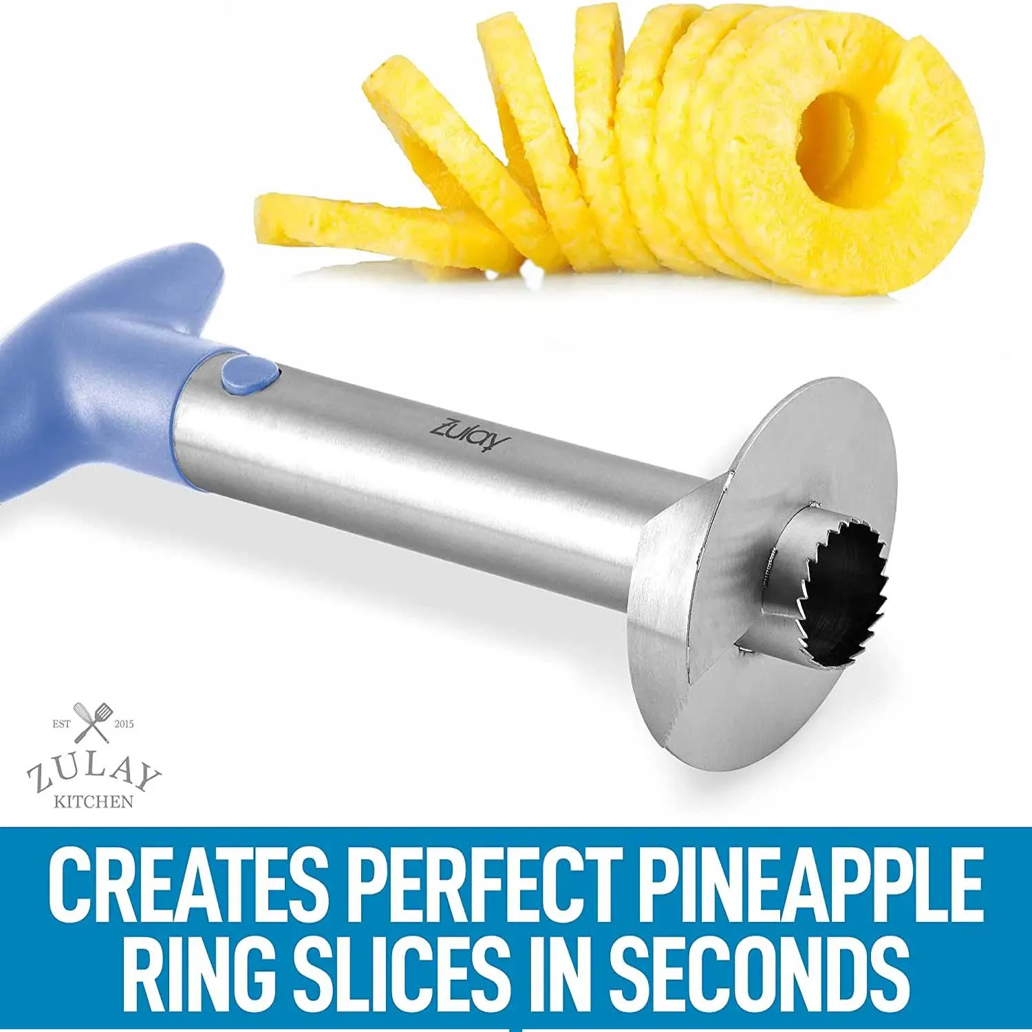 Zulay Kitchen Stainless Steel Pineapple Corer