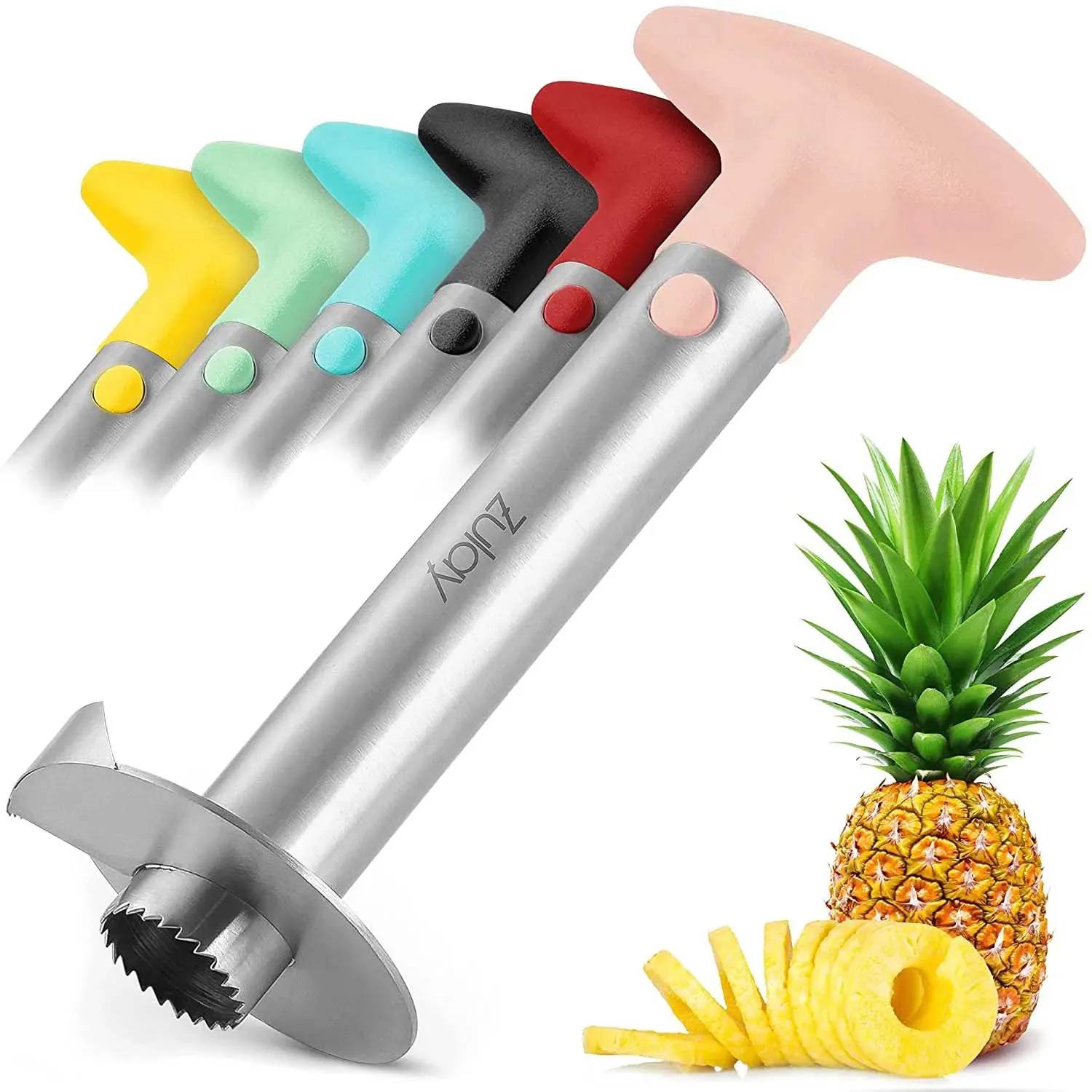 Zulay Kitchen Stainless Steel Pineapple Corer