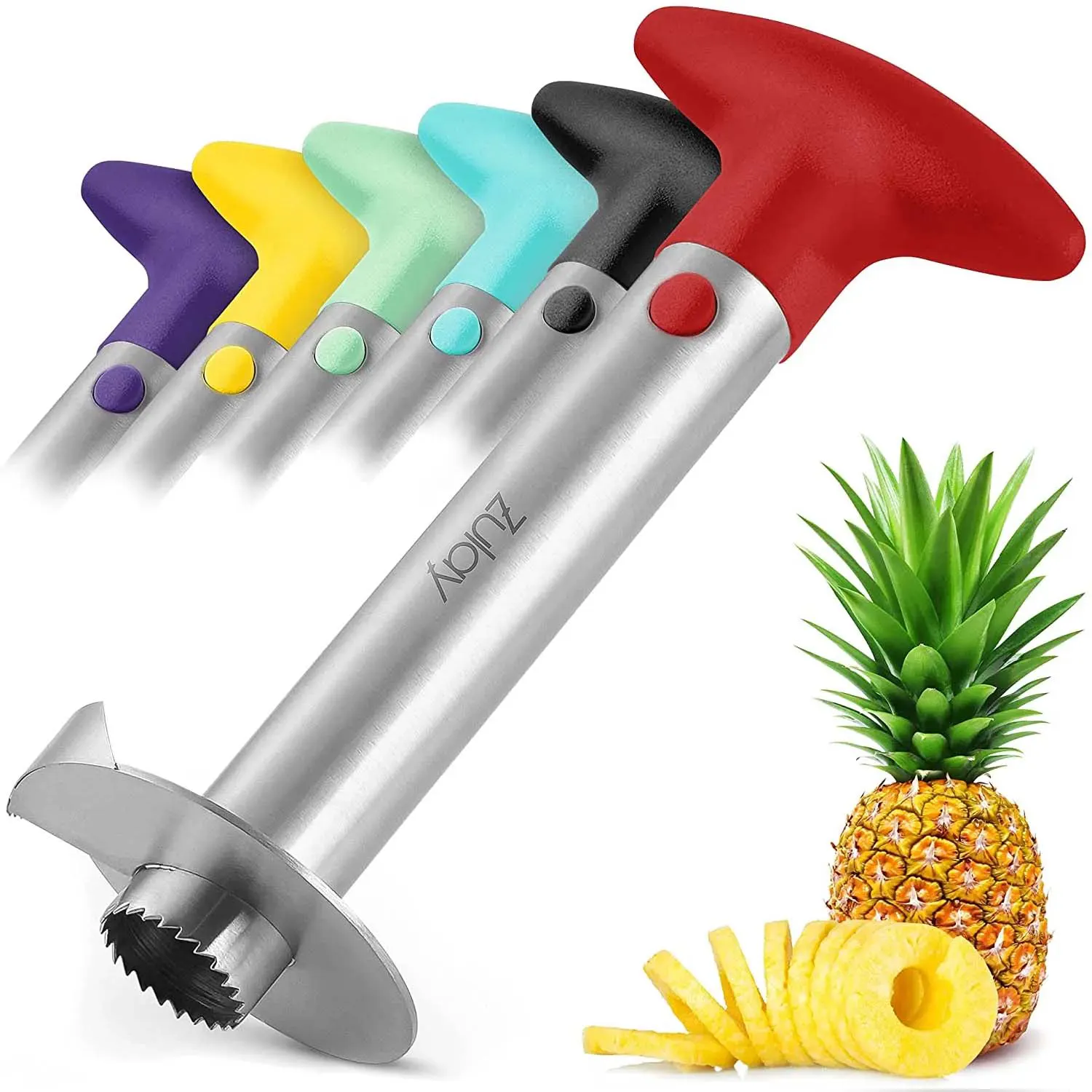 Zulay Kitchen Stainless Steel Pineapple Corer