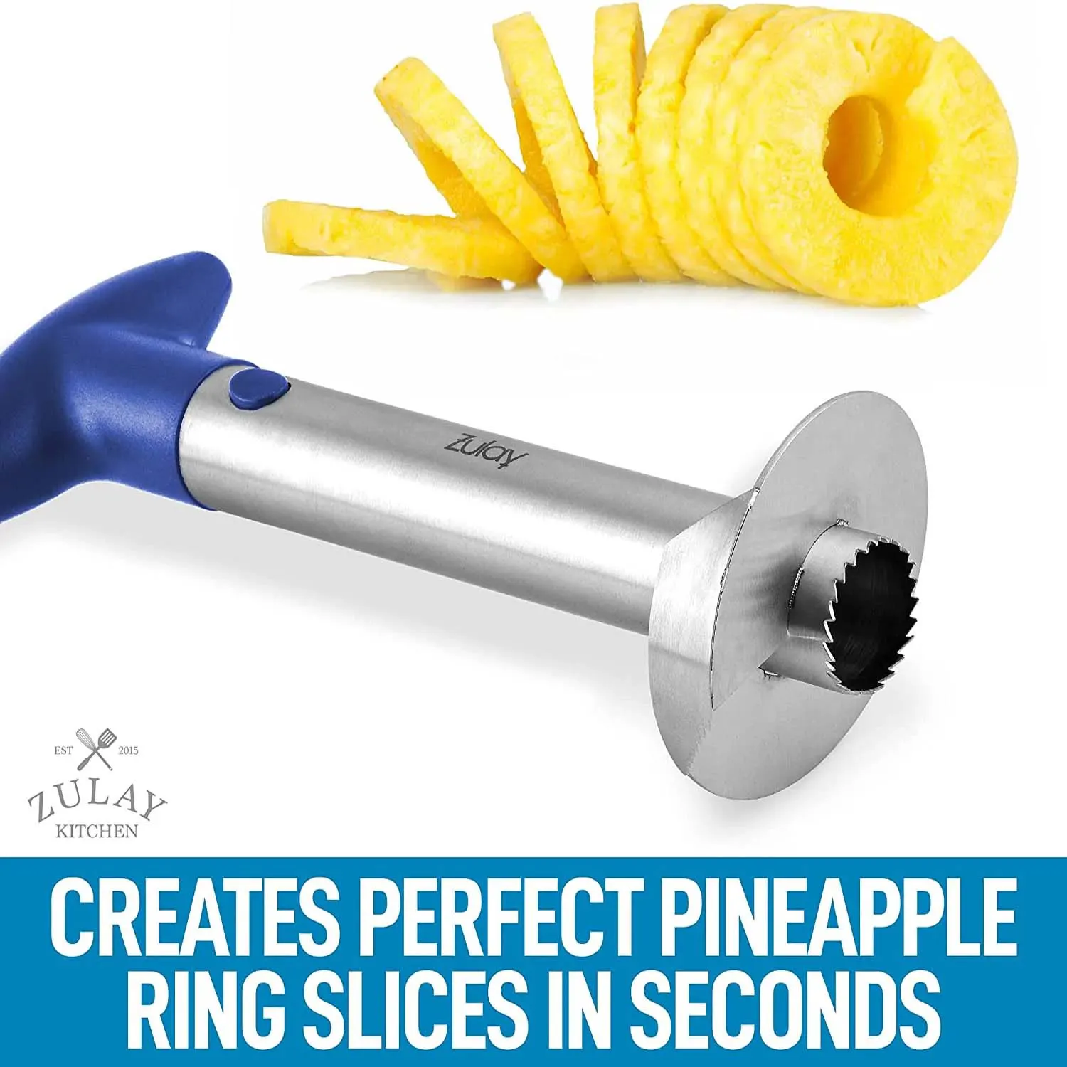 Zulay Kitchen Stainless Steel Pineapple Corer