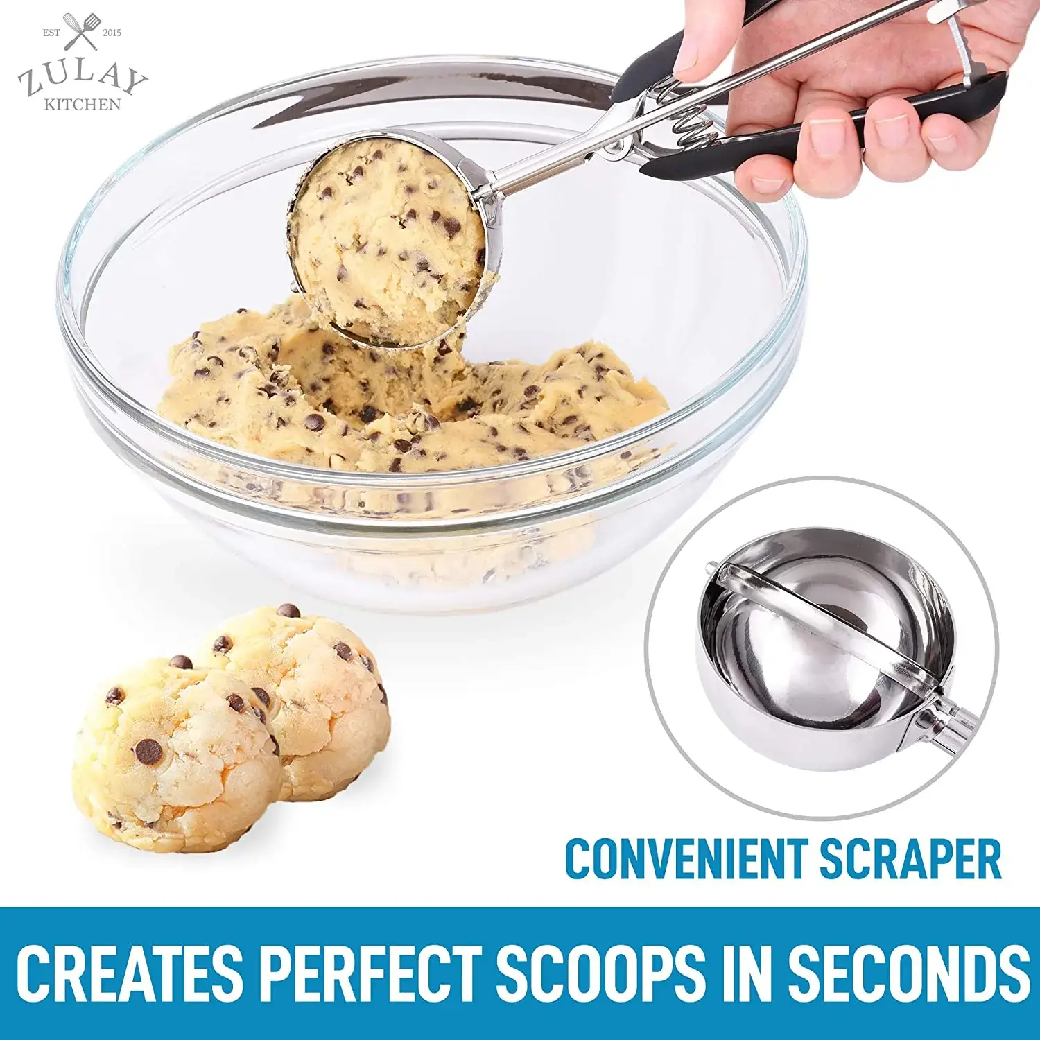 Cookie Dough & Ice Cream Scooper - 6.4 Tbsp