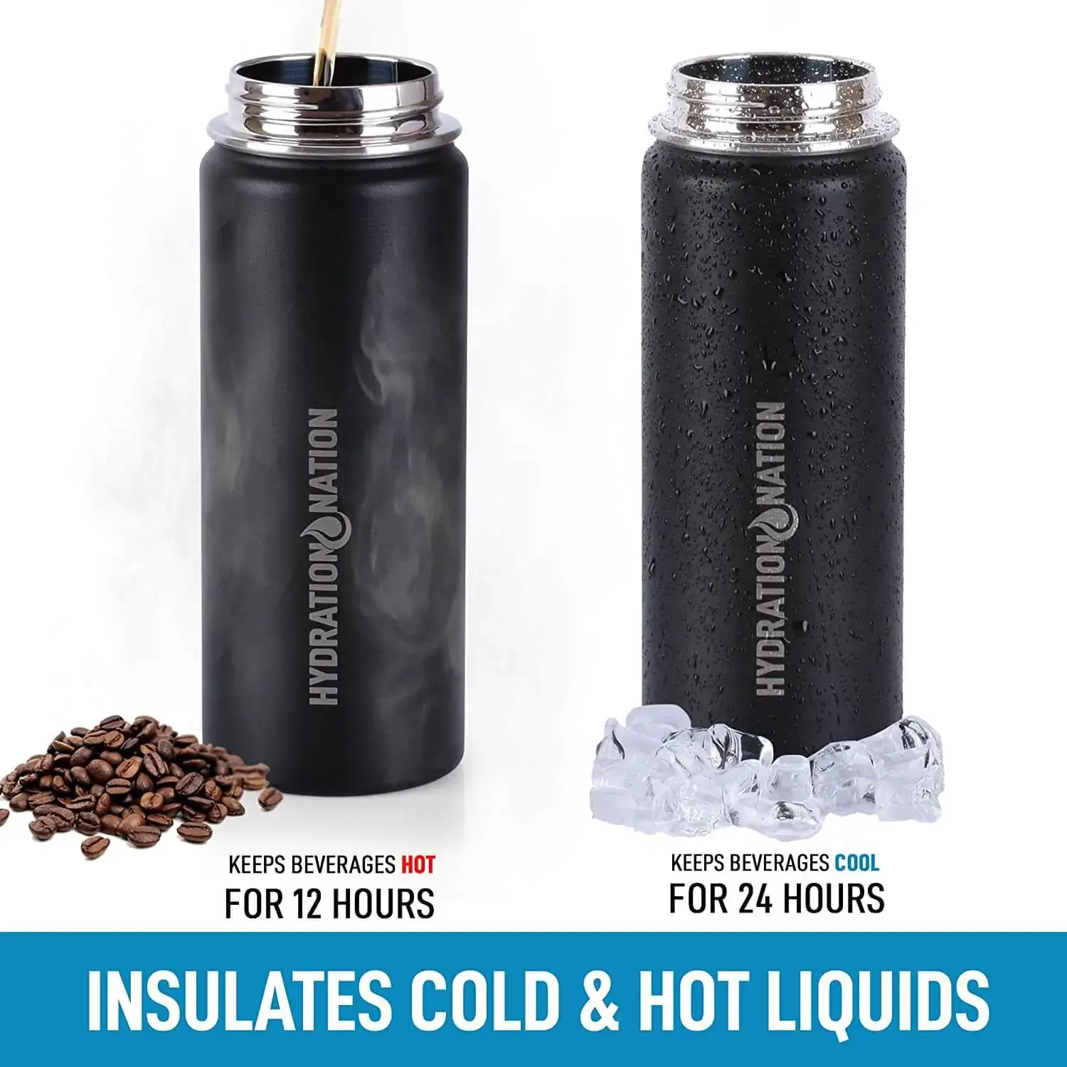 Hydration Nation Thermo Insulated Water Bottle