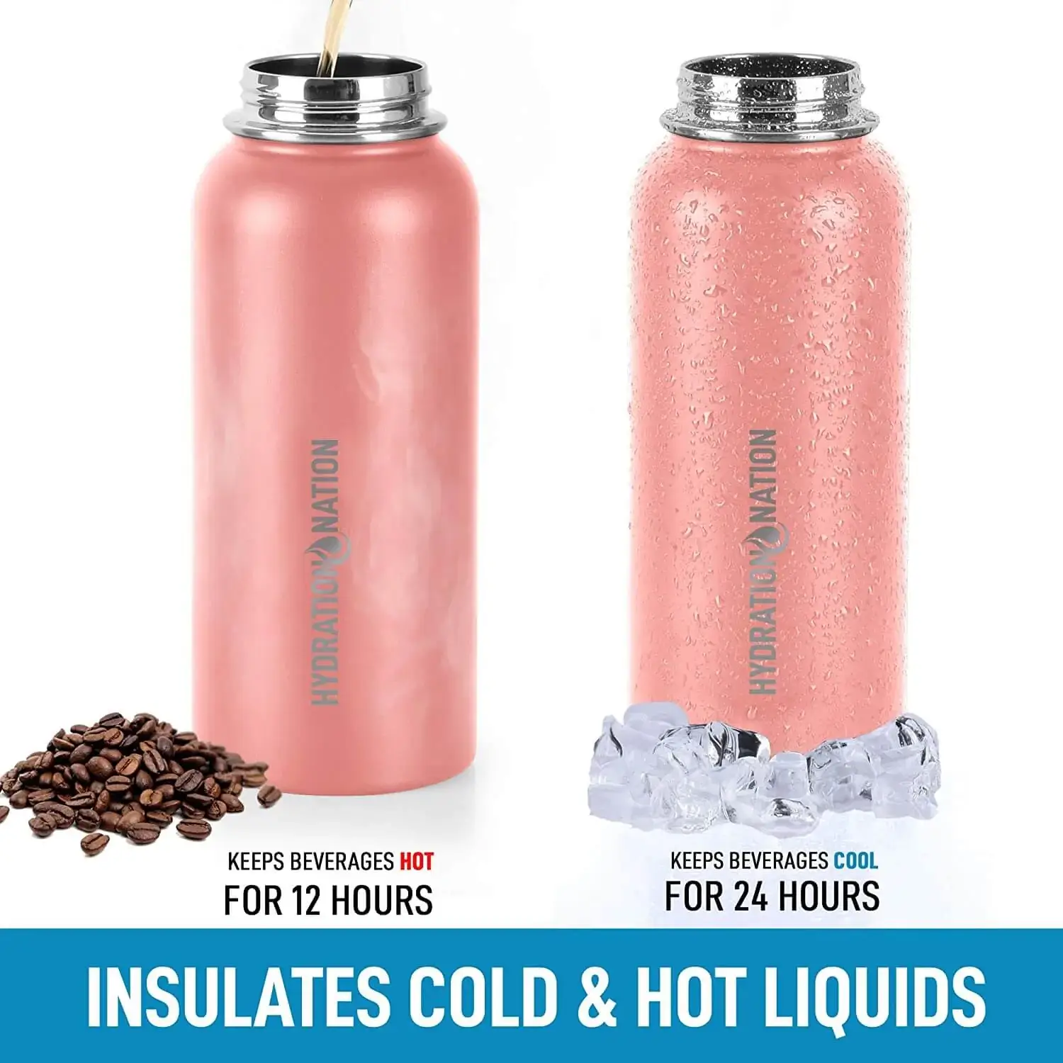 Hydration Nation Thermo Insulated Water Bottle