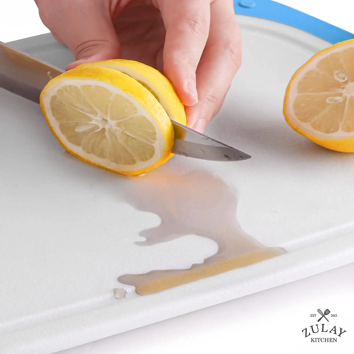 Cutting Board With Juice Grooves (3-piece Set)