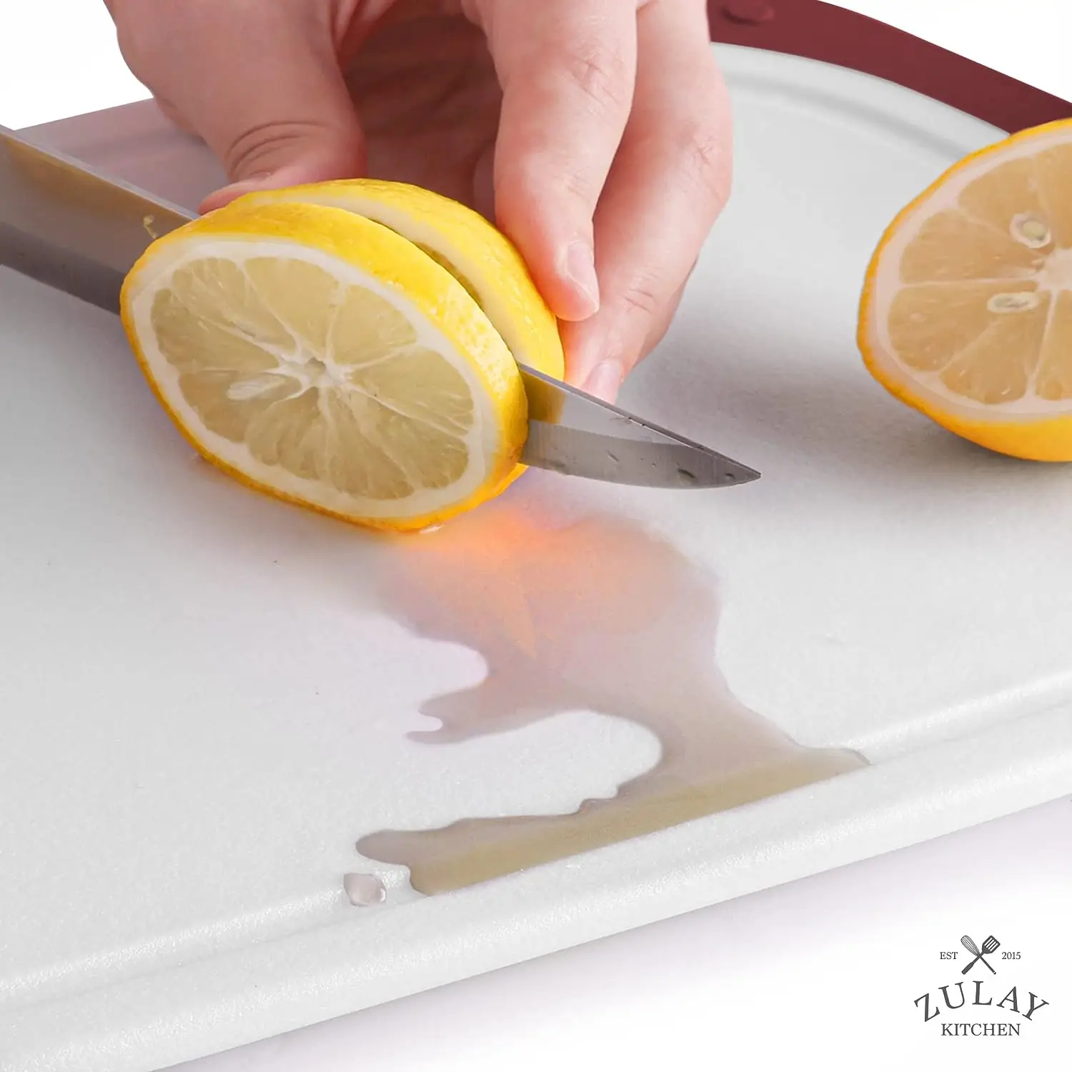 Cutting Board With Juice Grooves (3-piece Set)