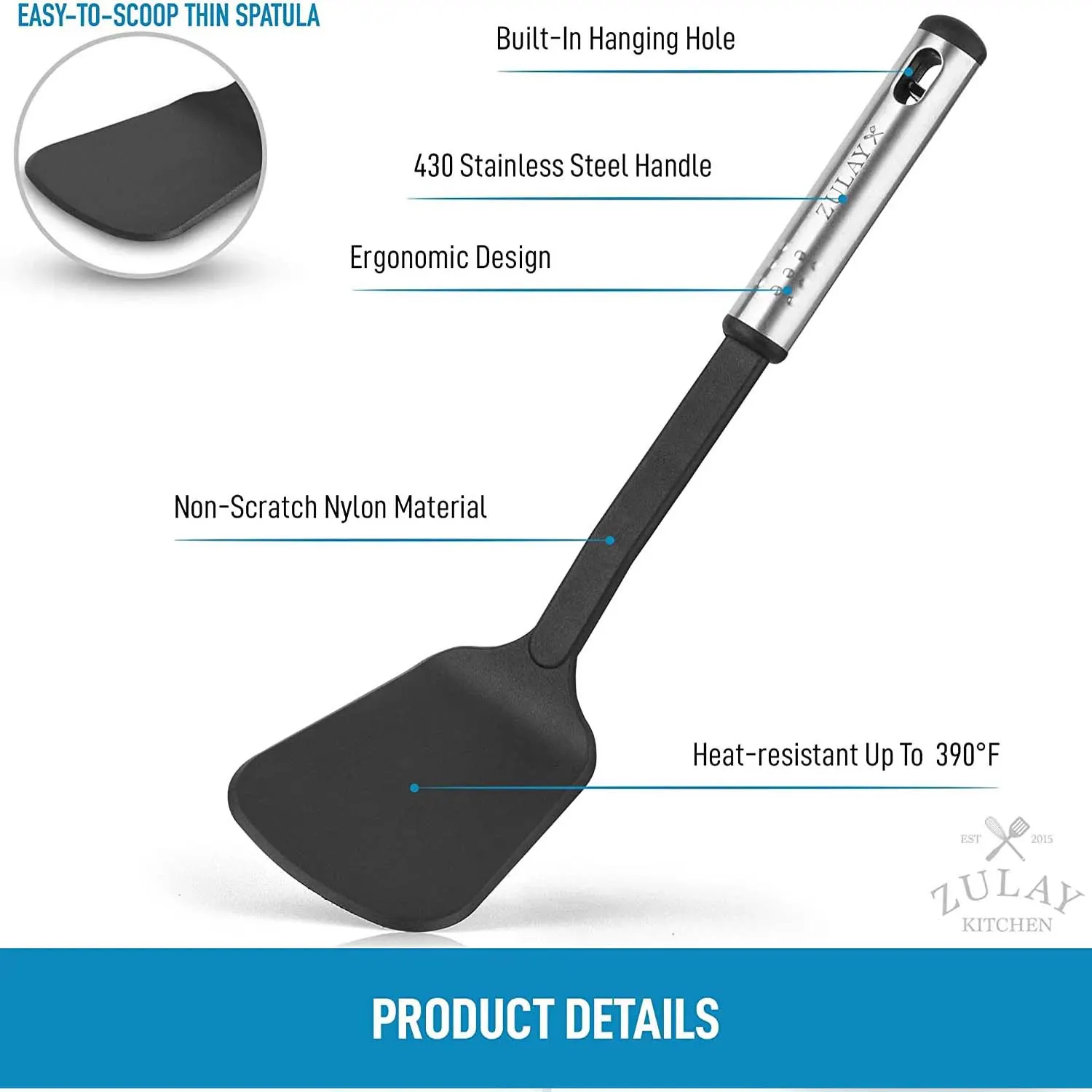 Nylon Spatula (12.5 Inch)