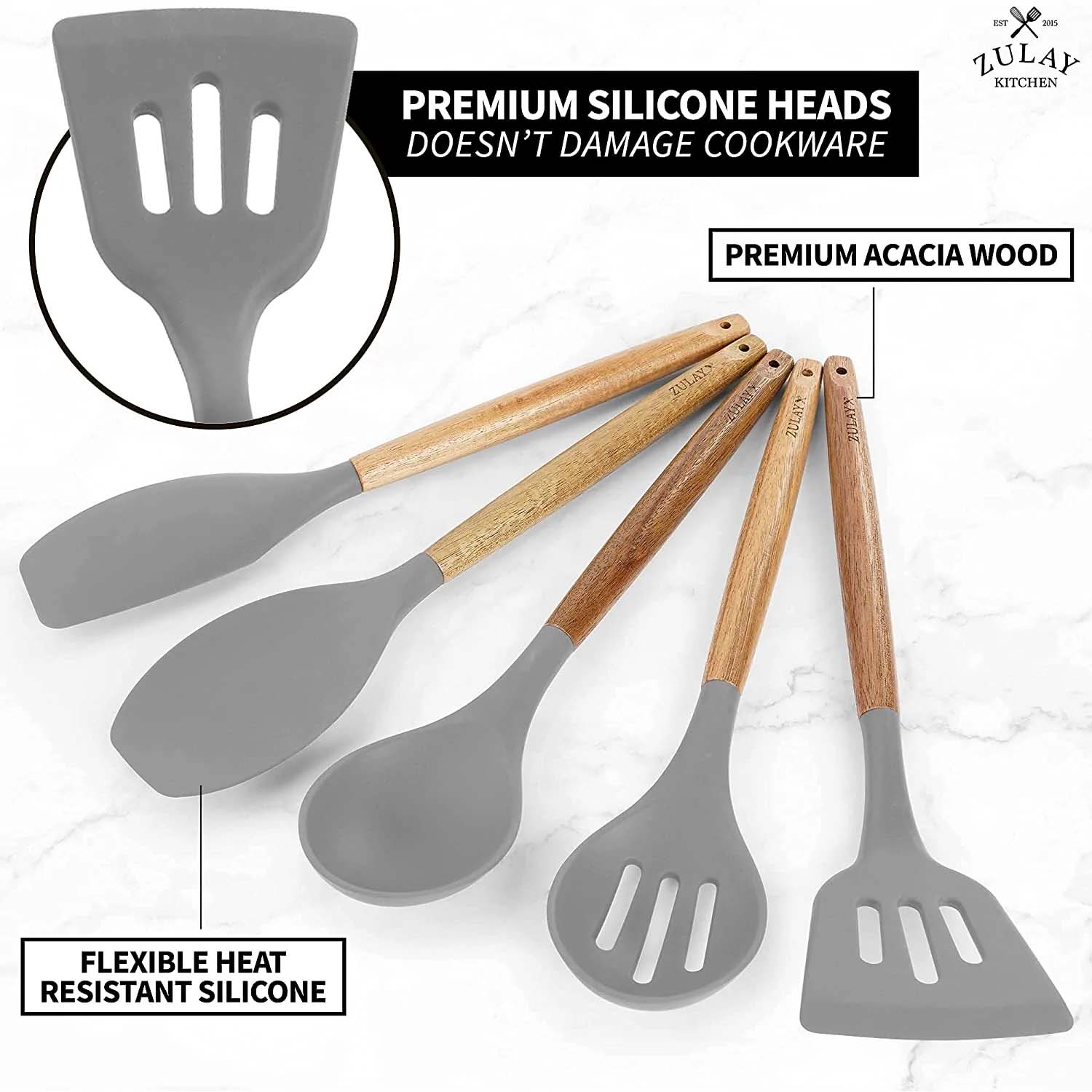 Silicone Utensils Set - 5 Piece