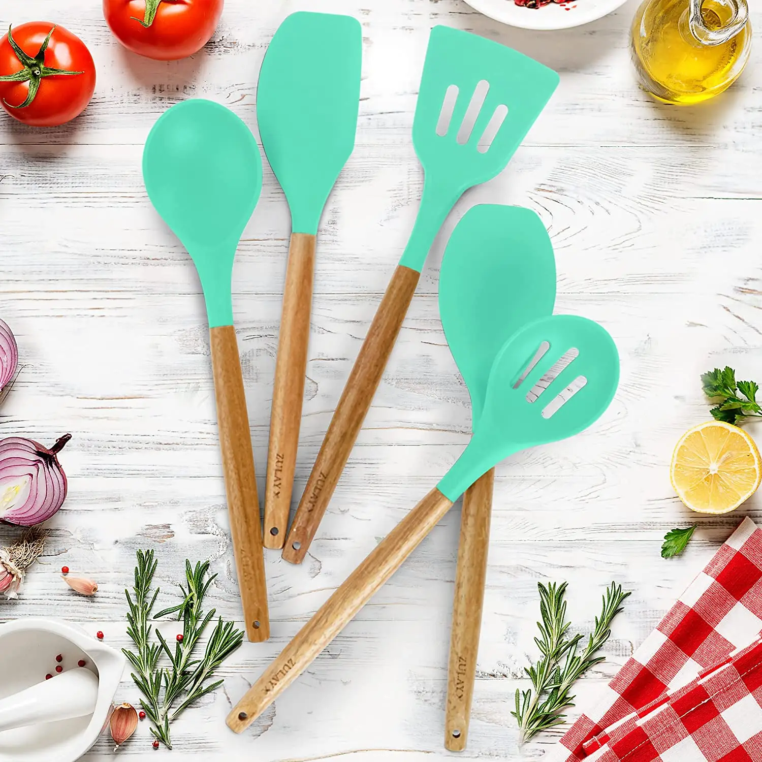 Silicone Utensils Set - 5 Piece