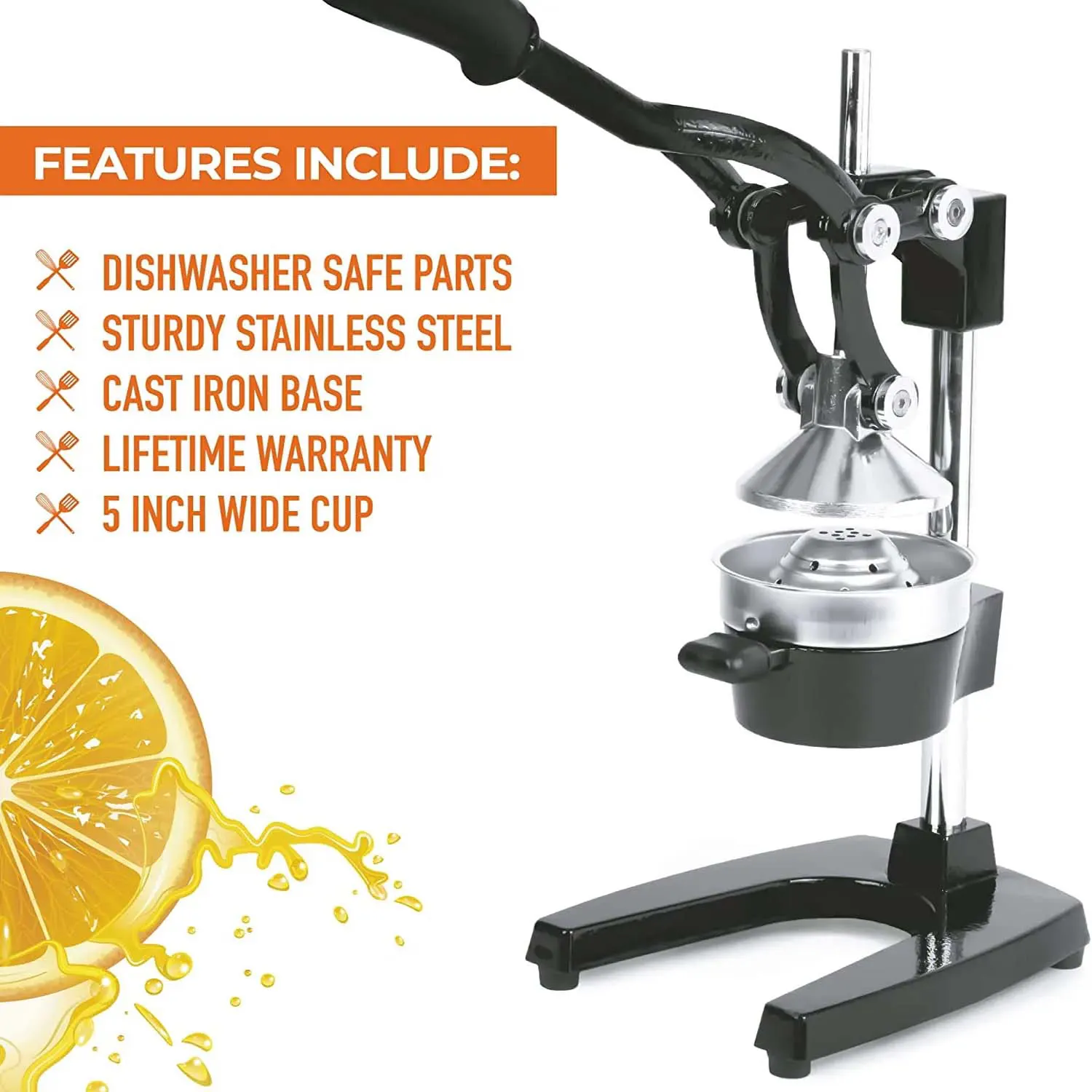 Professional Heavy Duty Citrus Juicer