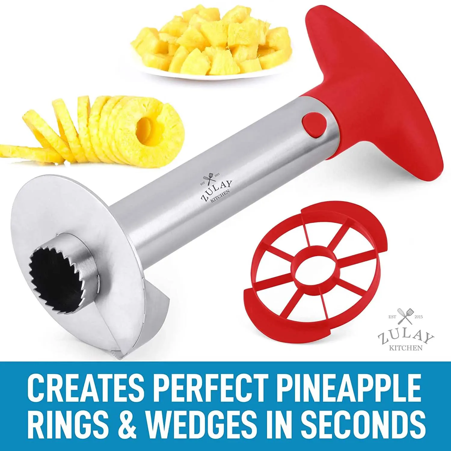 Pineapple Corer And Slicer Tool Set