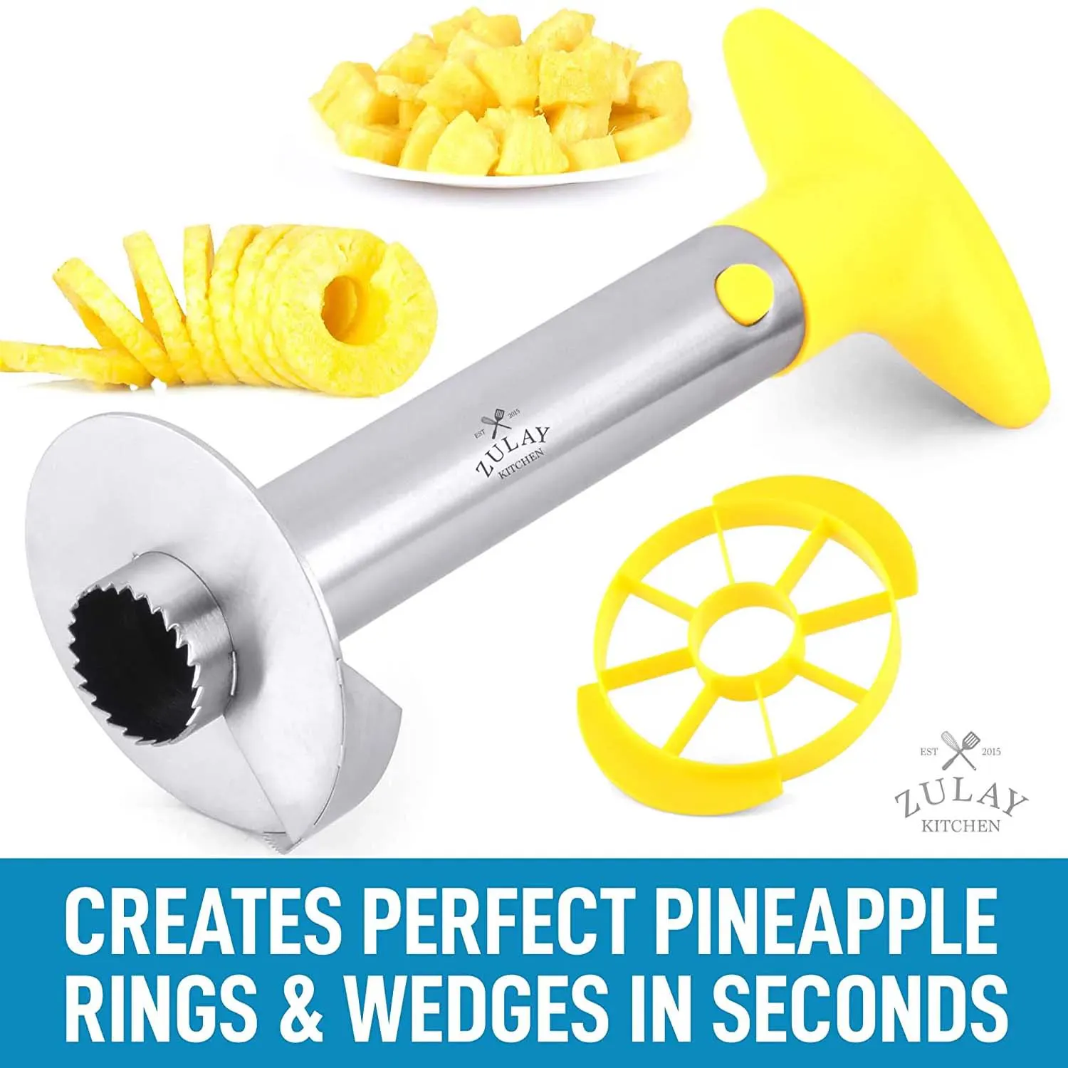 Pineapple Corer And Slicer Tool Set