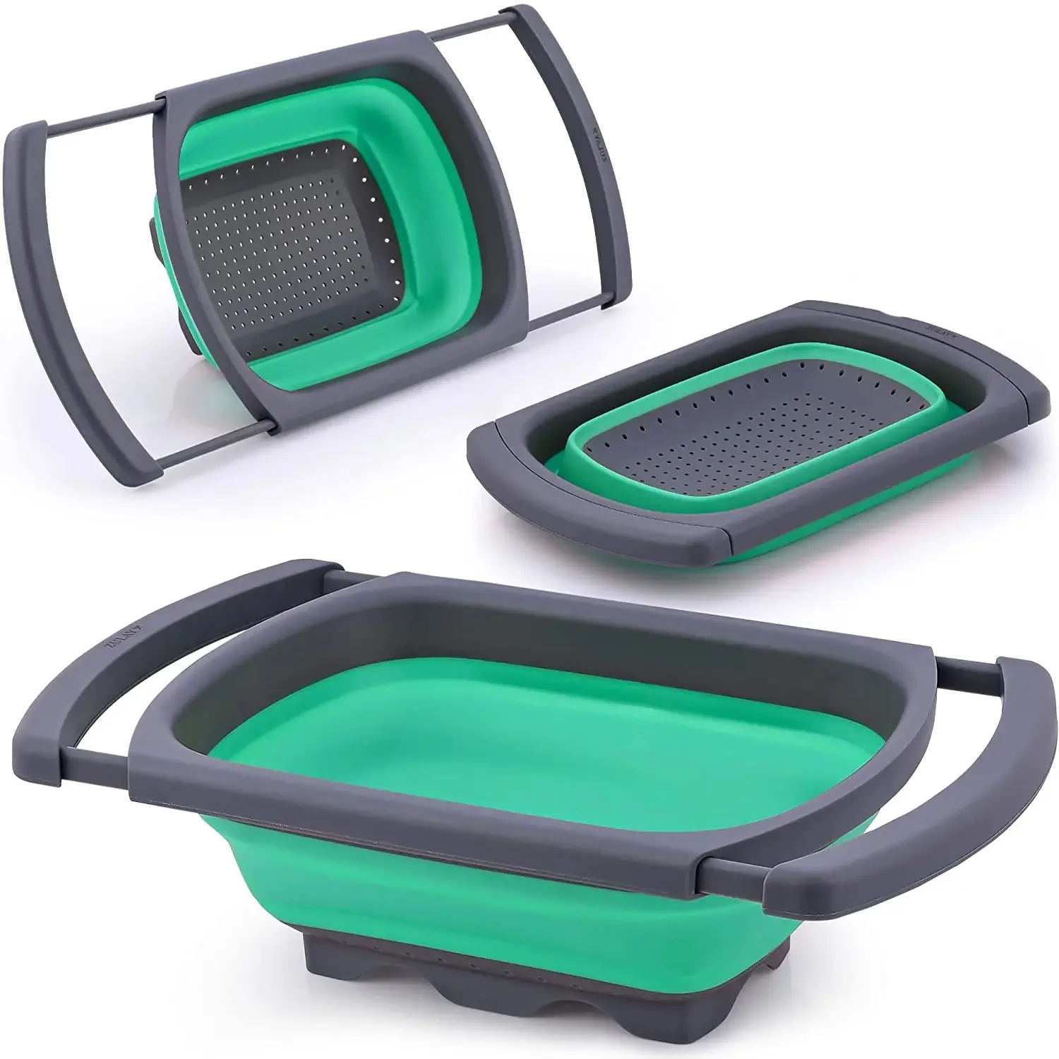 Collapsible Colander With Extendable Handles