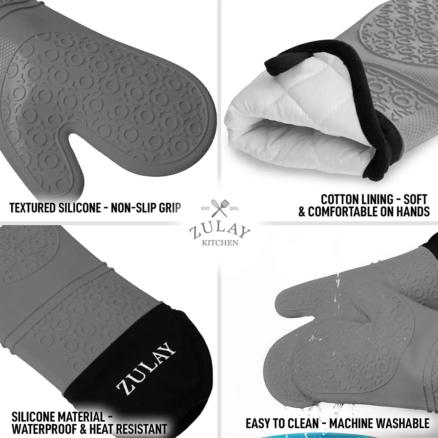 Silicone Oven Mitts