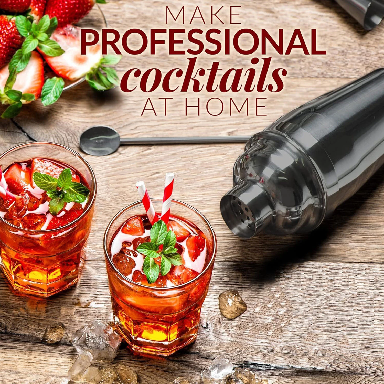 Professional Cocktail Shaker Set