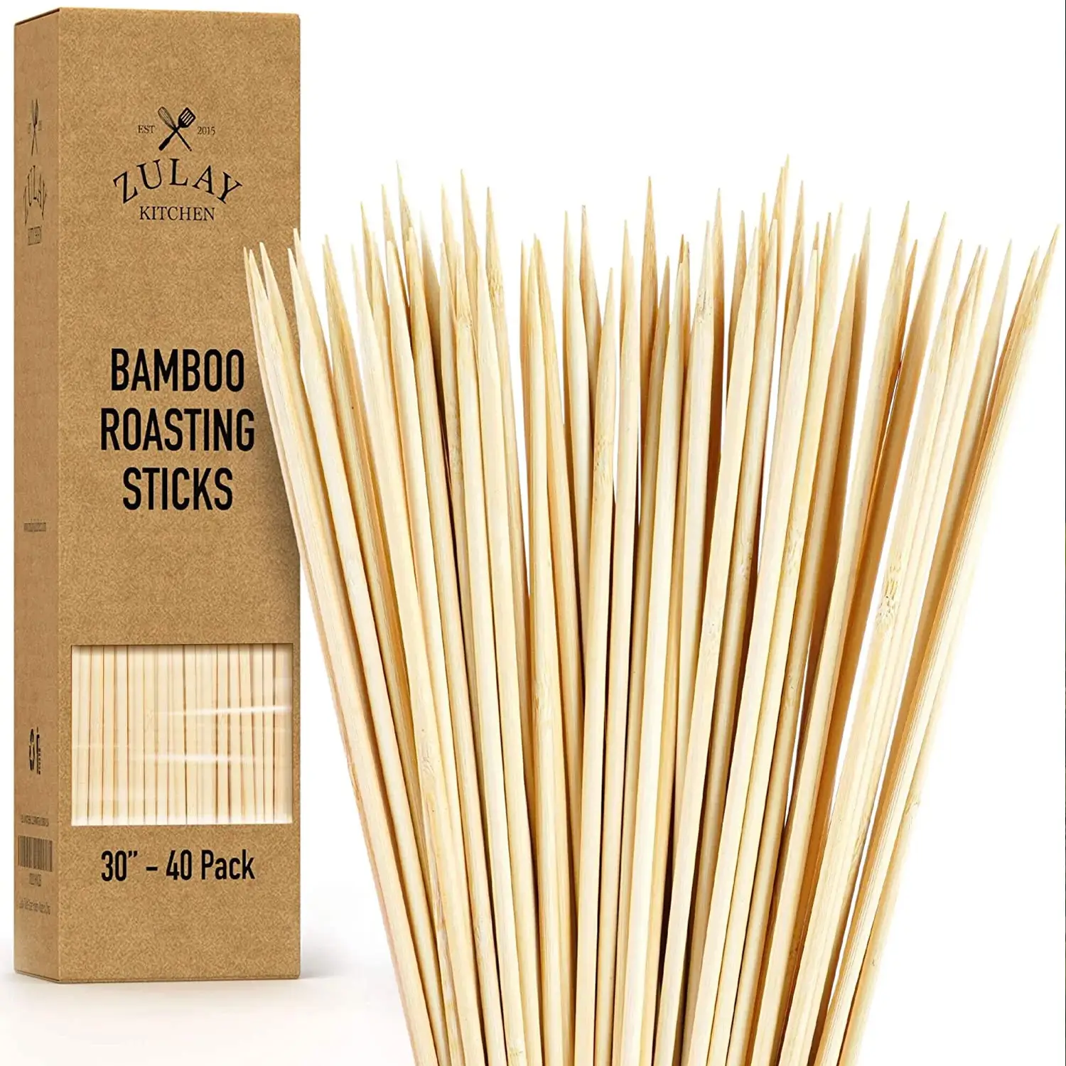 Extra Long Bamboo Roasting Sticks