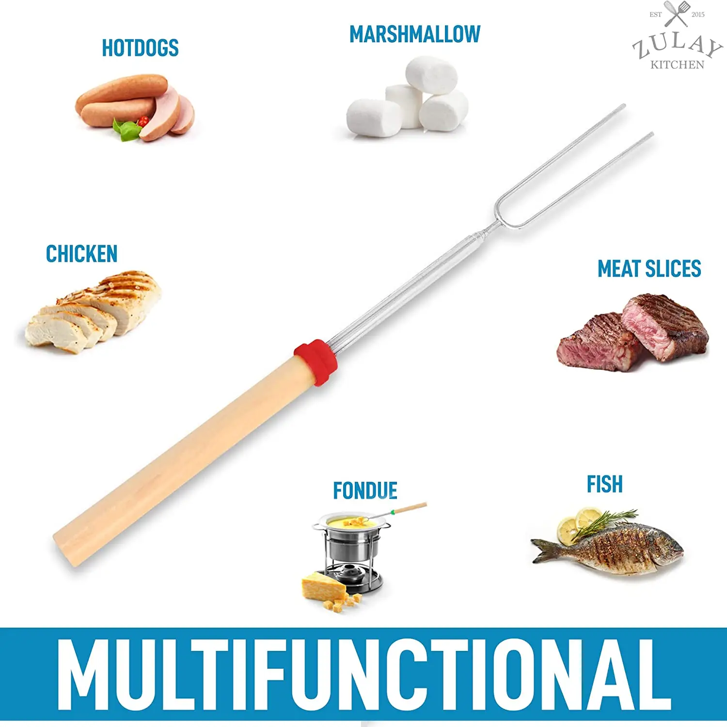 Marshmallow Roasting Sticks (32 Inch)