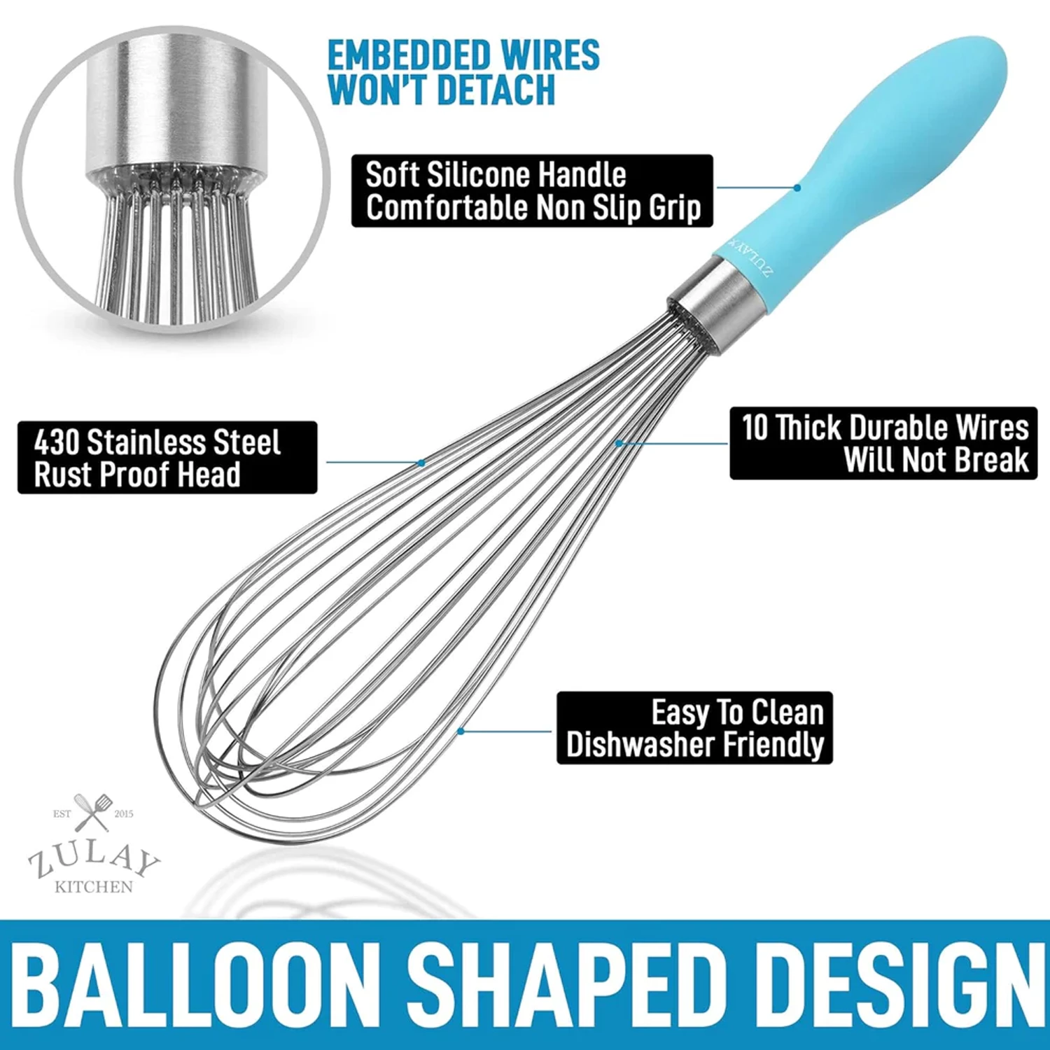 12" Balloon Whisk