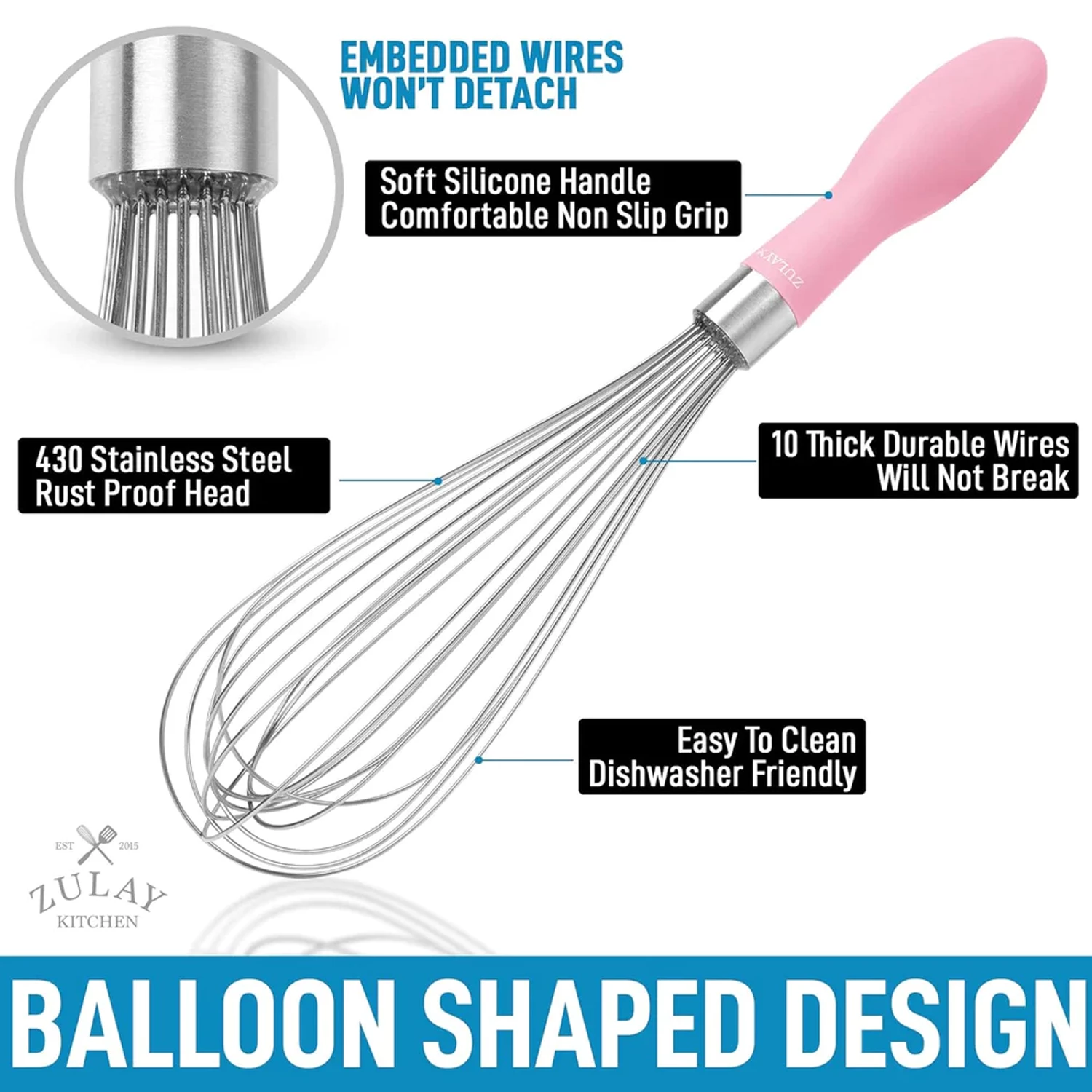 12" Balloon Whisk