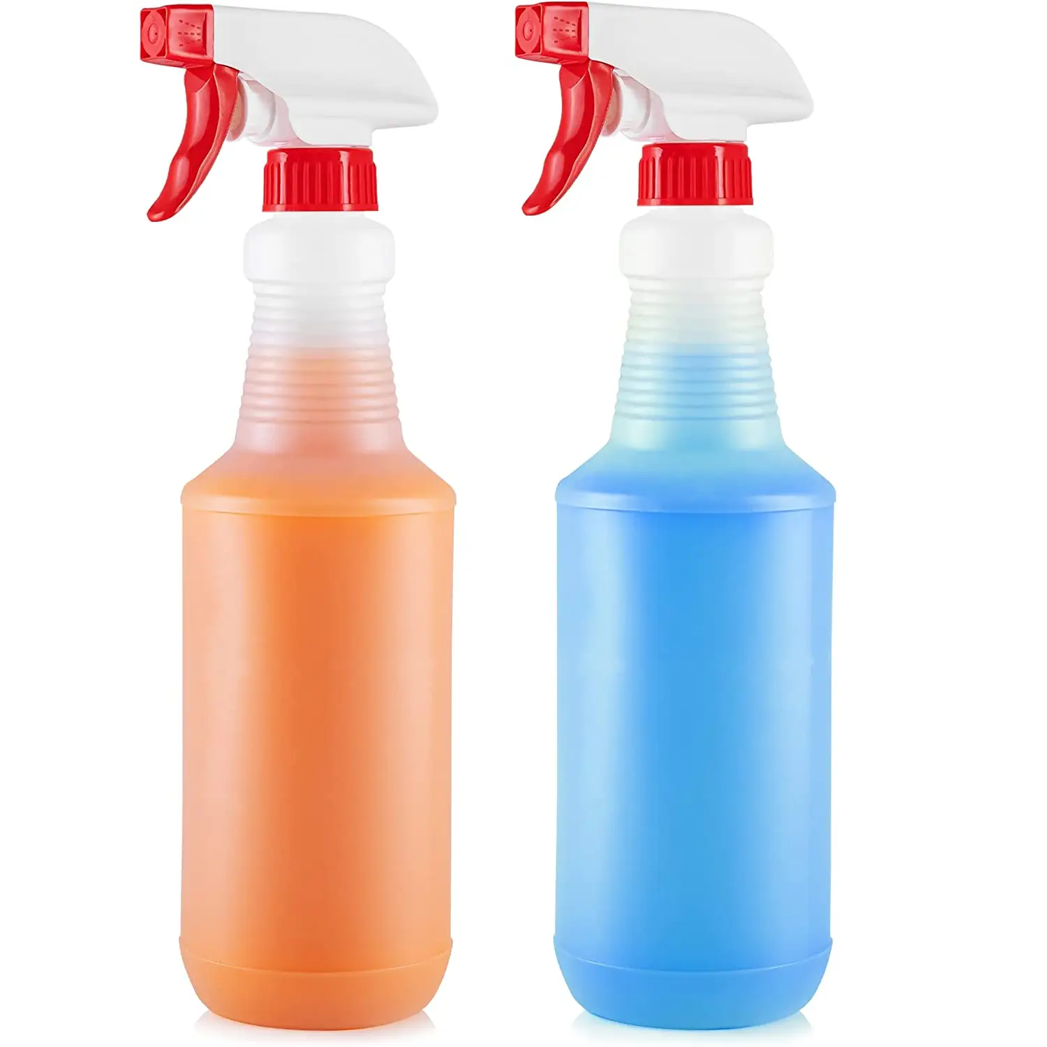 Zulay Home Plastic Spray Bottles With Adjustable Nozzle And Spring Loaded Trigger