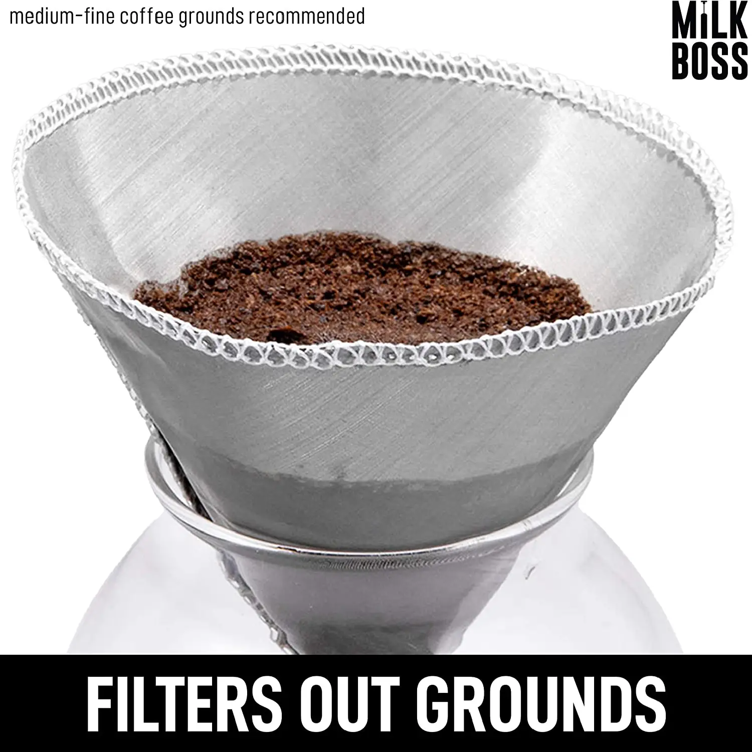 Milk Boss Pour Over Coffee Filter