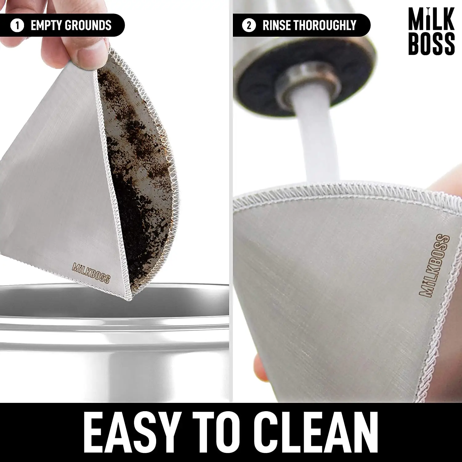 Milk Boss Pour Over Coffee Filter