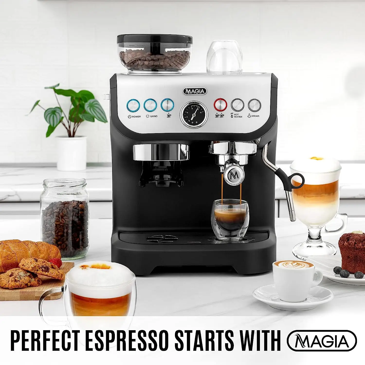 Zulay Magia Manual Espresso Machine