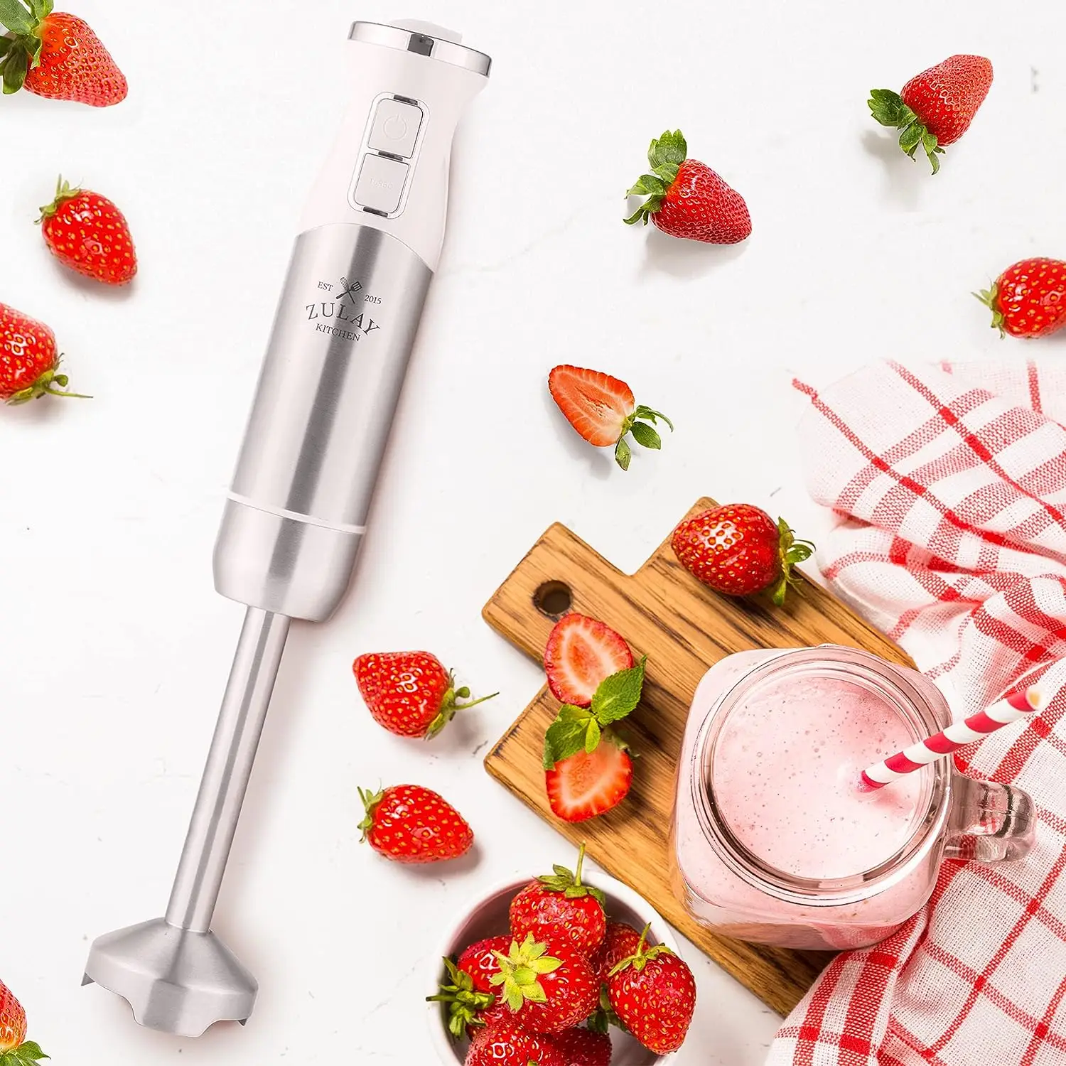  Zulay Kitchen Immersion Hand Blender - 500W