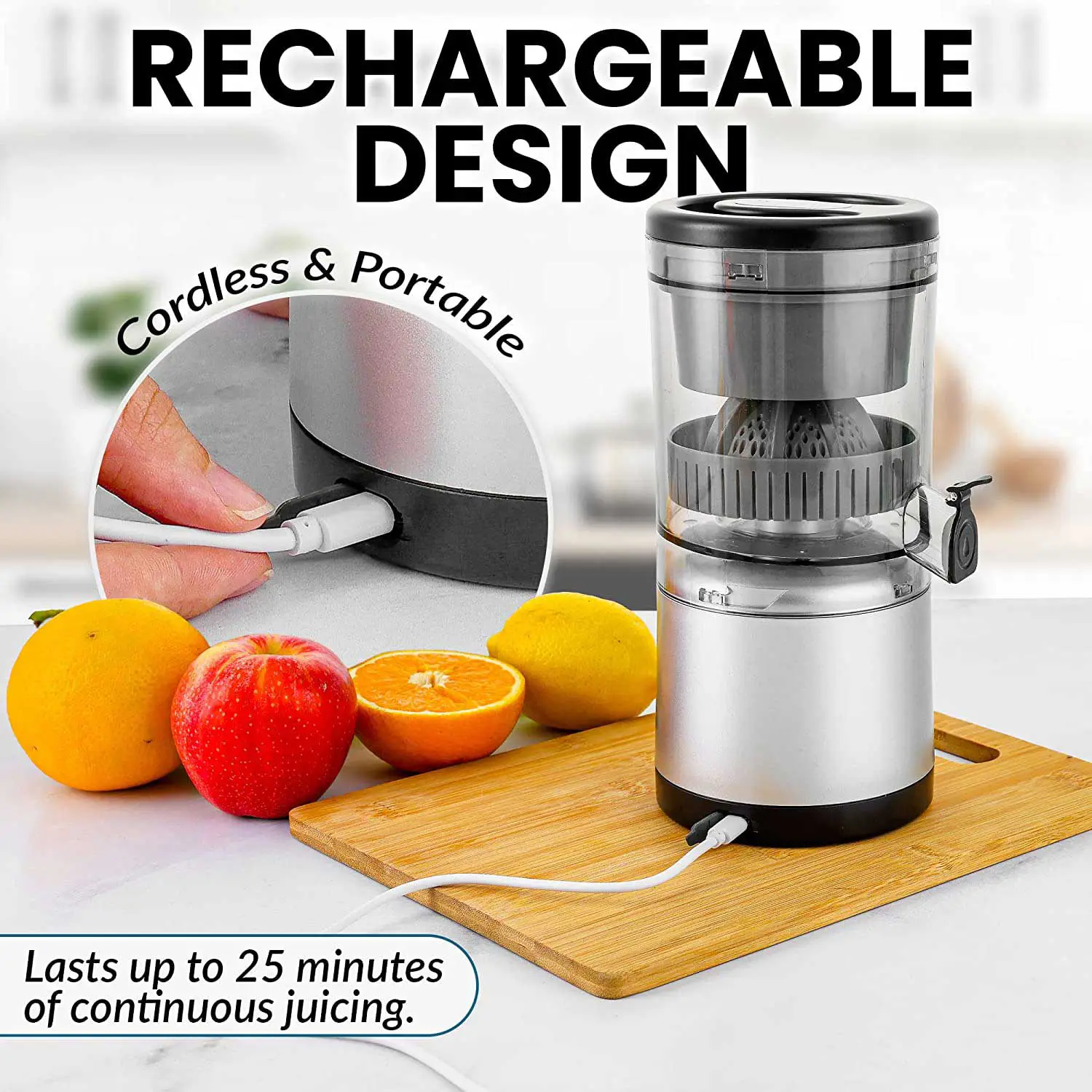 Juice Vortex Citrus Juicer																																			