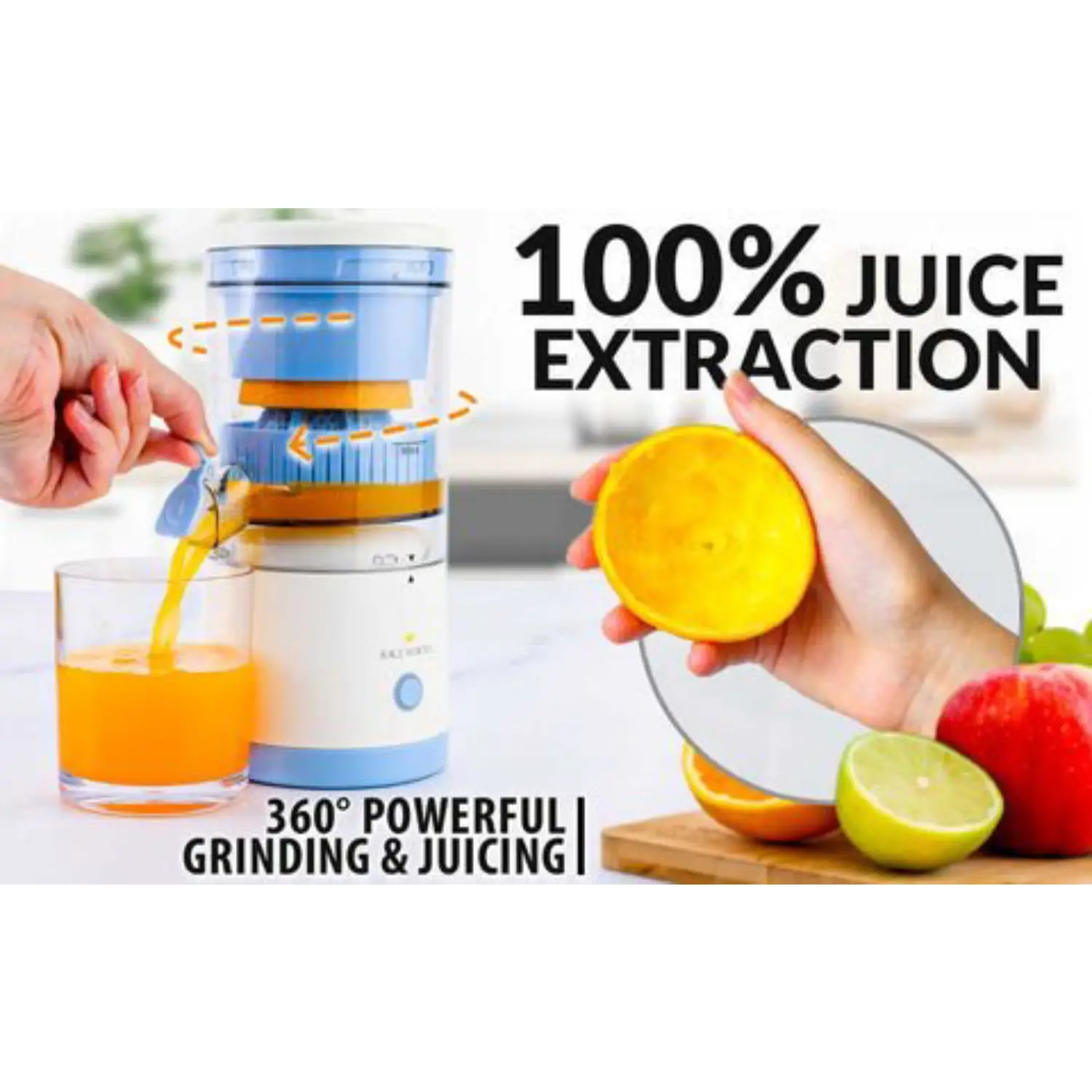 Juice Vortex Citrus Juicer																																			