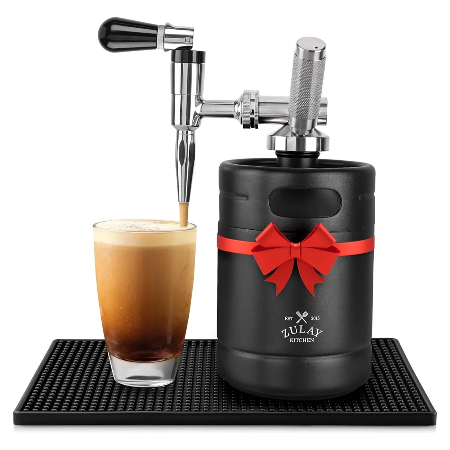 Zulay Kitchen ZK Nitro Cold Brew Coffee Maker - 2L - Black