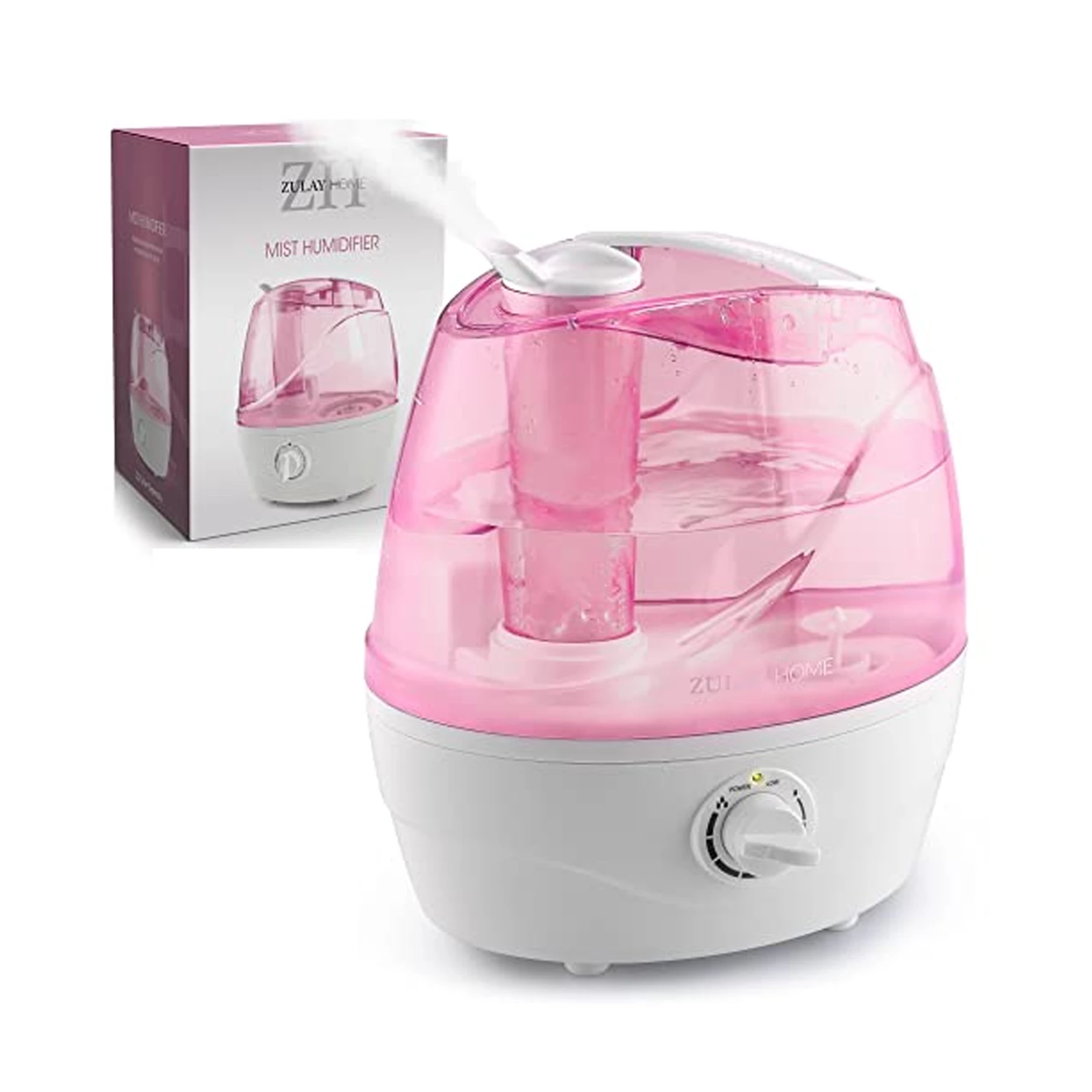 Zulay Cool Mist Humidifiers (2.2L Water Tank)