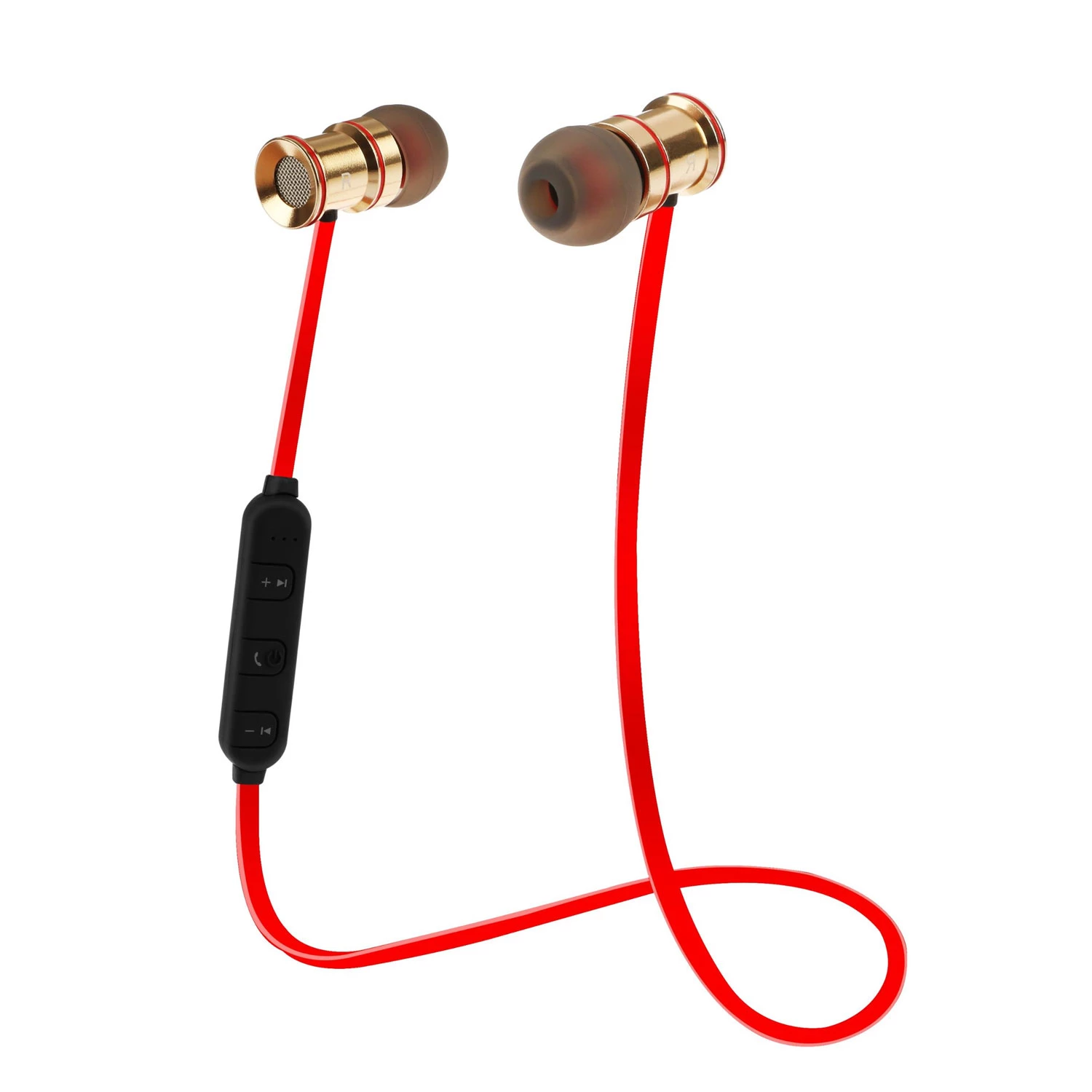 Wireless Sport Headset V4.1 - Sweat-proof In-Ear Stereo Earphones with Mic - Hands-free - Packs & Pi