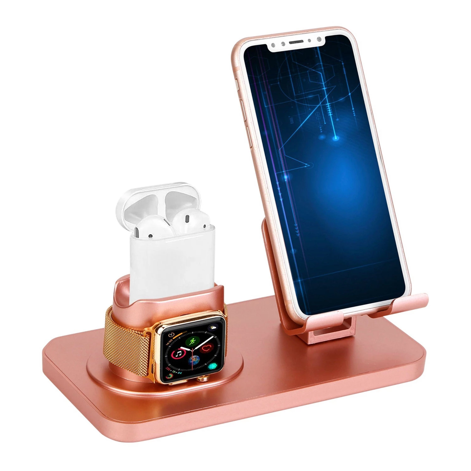 3-in-1 Charging Dock for Apple Watch, iPhone And AirPods