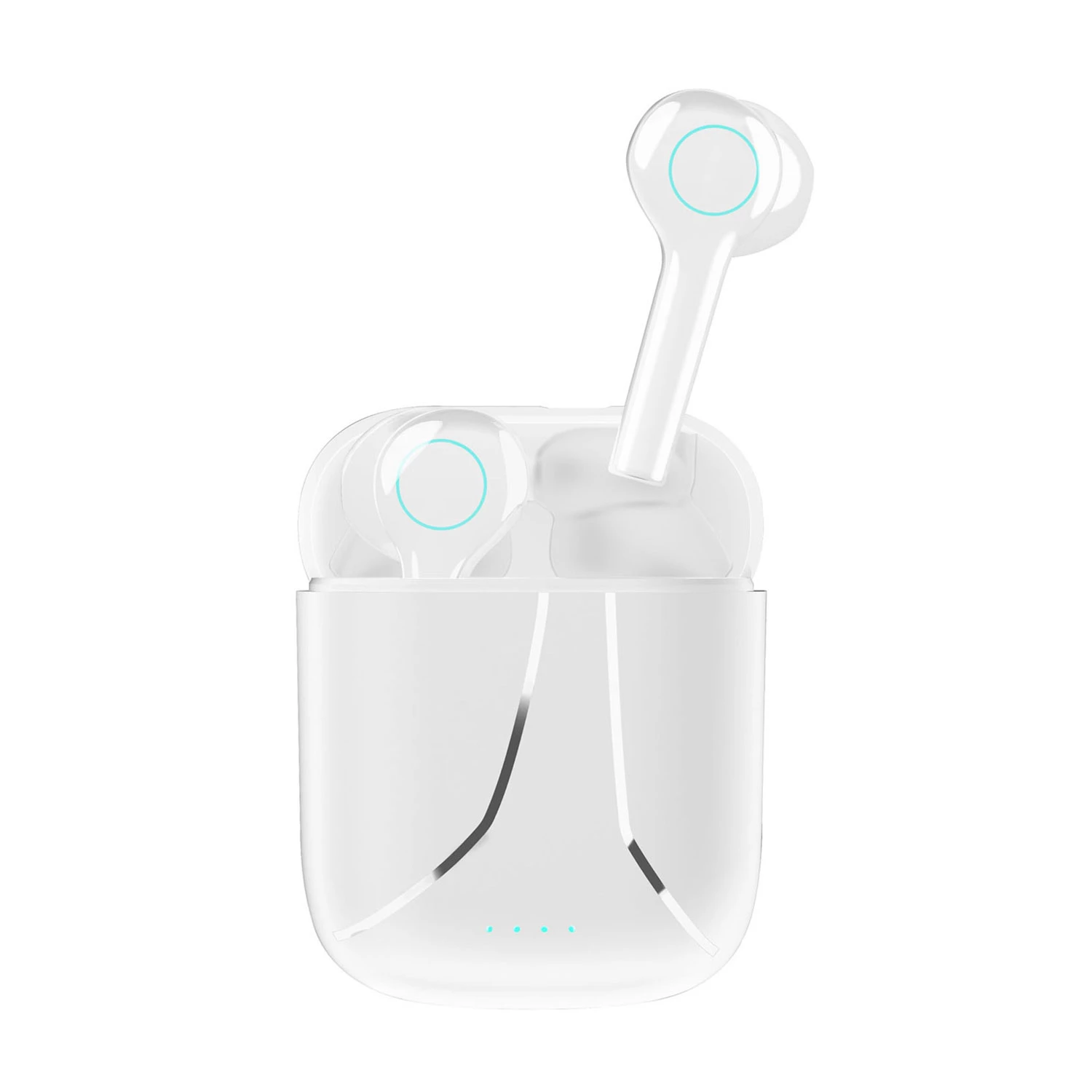 Waterproof Wireless 5.0 TWS Earbuds - 30Hrs Playtime - Magnetic Charging Case - Mic - Sport Running