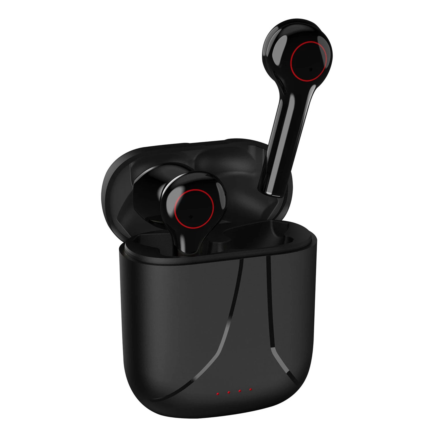 Wireless Earbuds V5.1 TWS Headsets with Touch Control, LED Display, Magnetic Charging Case, Mic - In