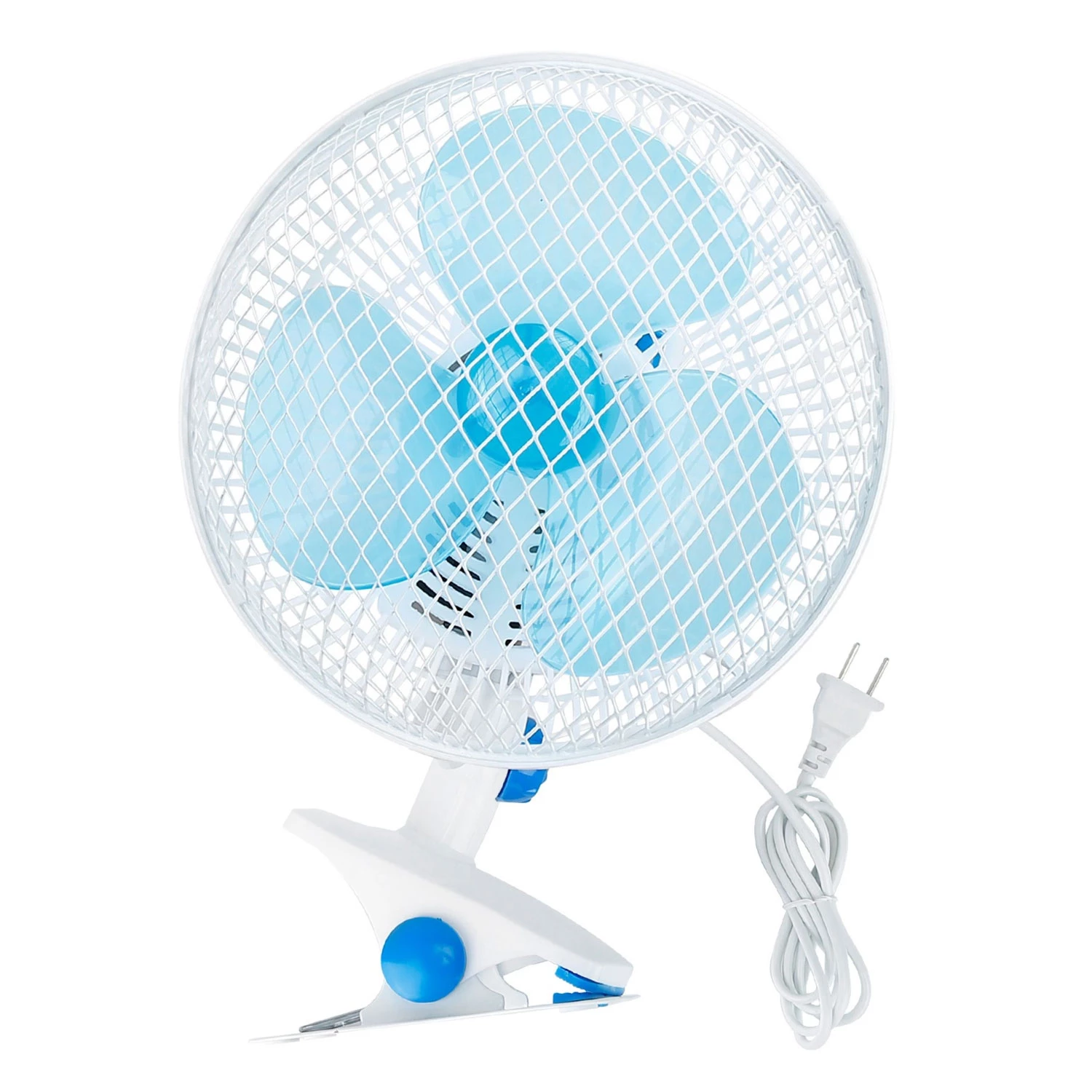 Portable Clip-on Fan - 2 Speeds, Quiet, Adjustable Tilt, Auto Shaking, Wall Mount - Ideal For Desk