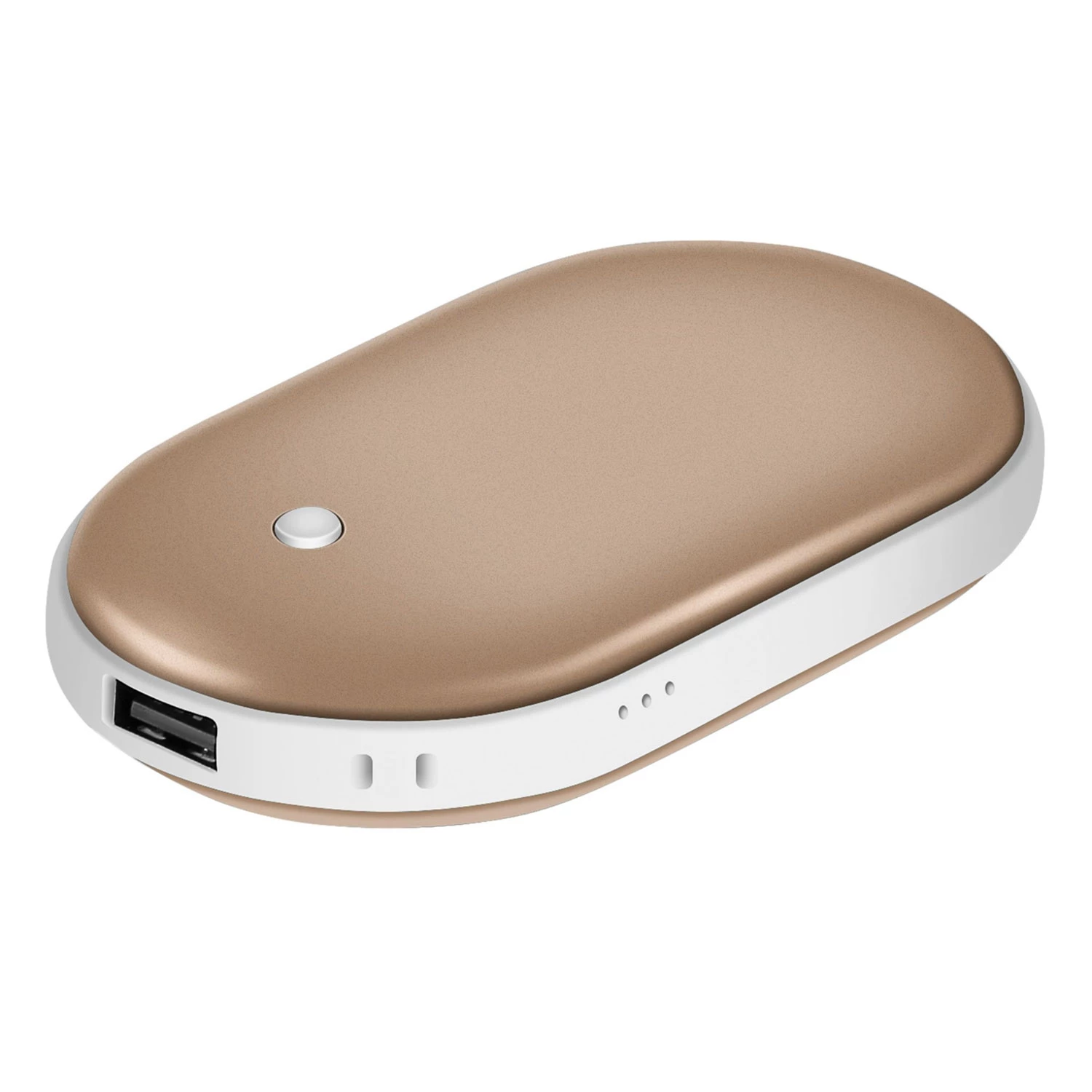5000mAh Portable Hand Warmer & Power Bank - Rechargeable, Double-Sided Heating