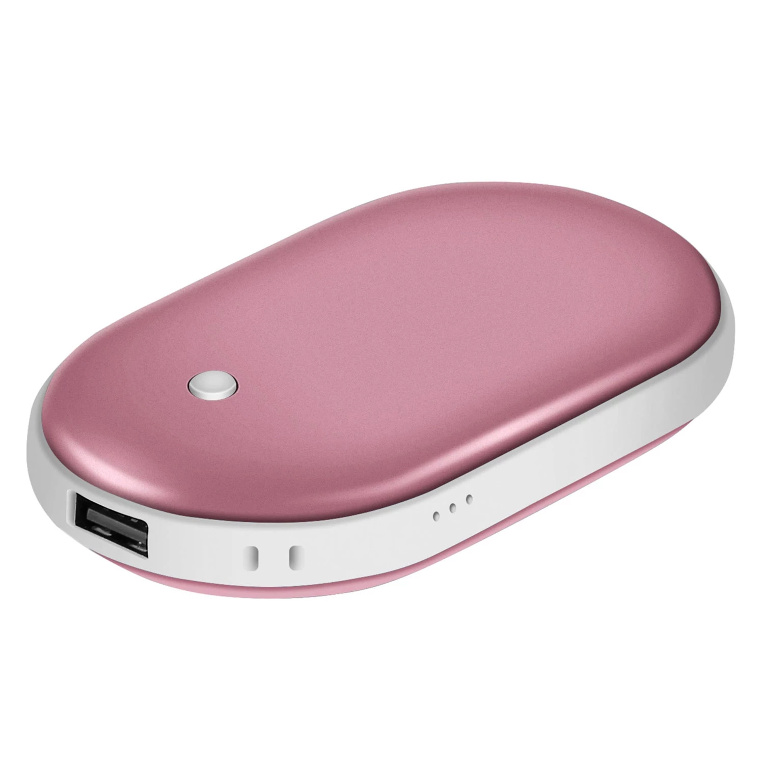 5000mAh Portable Hand Warmer & Power Bank - Rechargeable, Double-Sided Heating