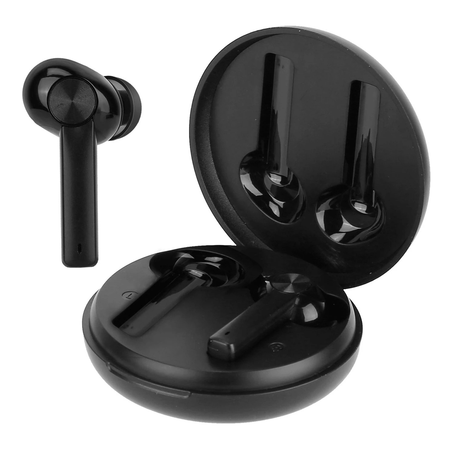 5.0 TWS Wireless Earbuds with CVC6.0 Noise Canceling, LED Screen, Touch Control
