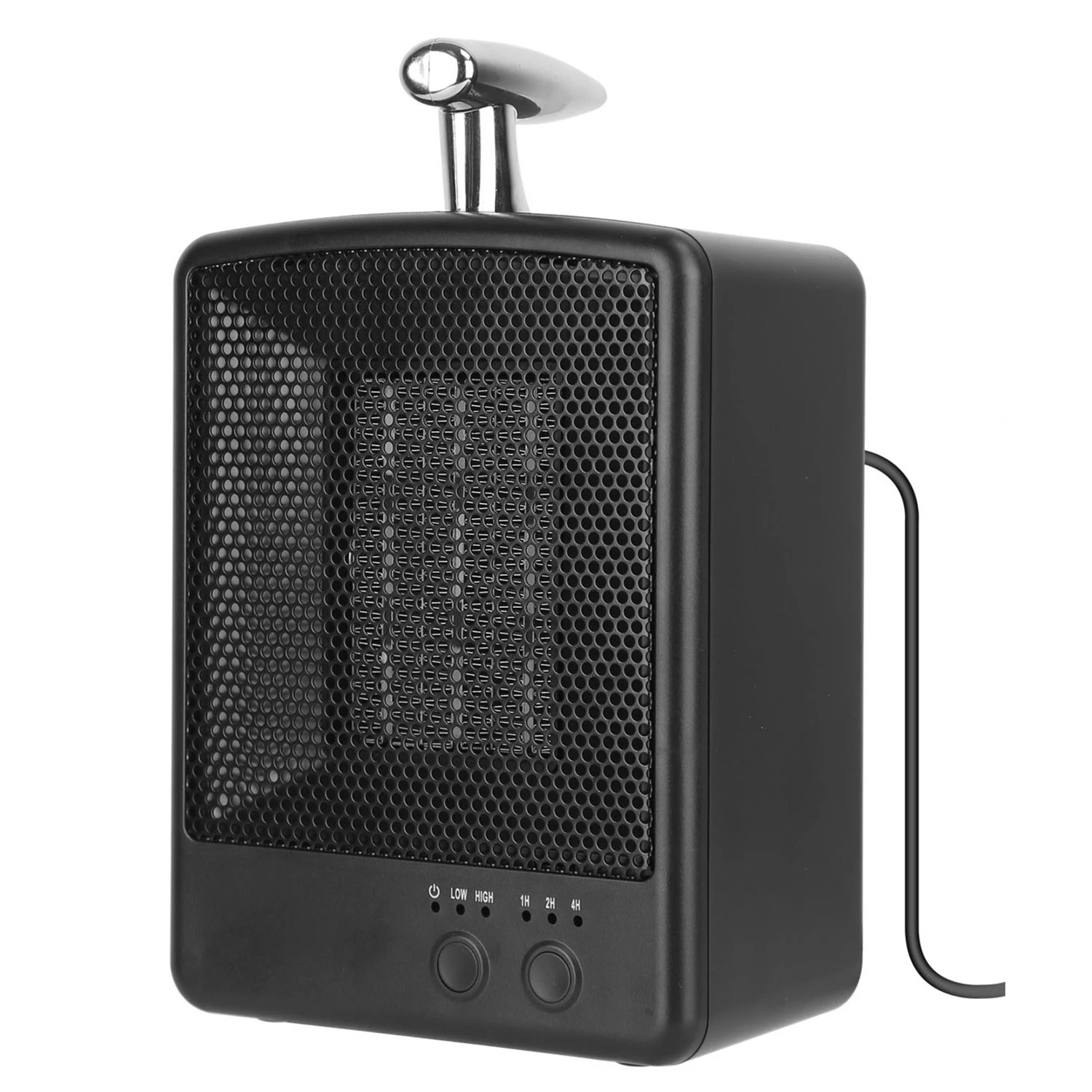 Portable Electric Space Heater - 1000W, Tip Over Protection, Adjustable Temperature, Timer - Bedroom