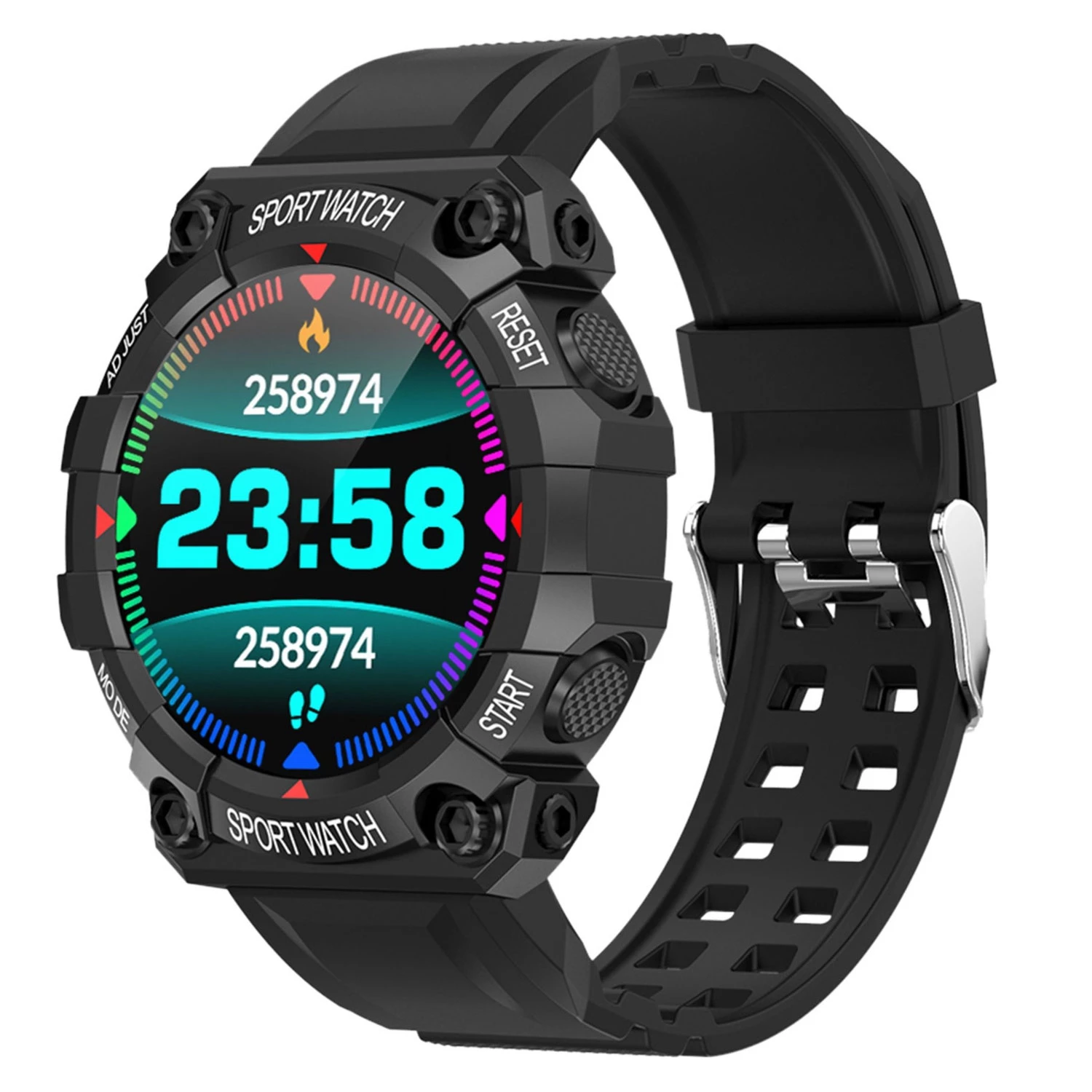 Wireless Fitness Tracker - Waterproof Smart Watch with Heart Rate, Blood Pressure