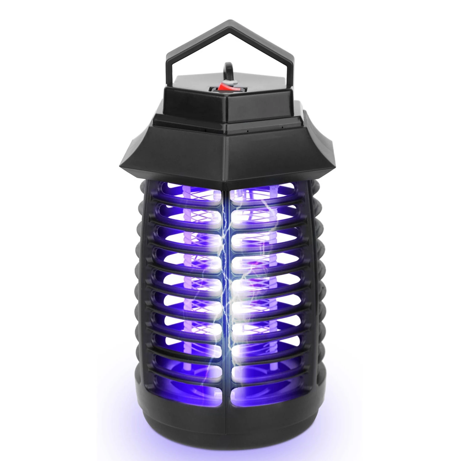 Electric Bug Zapper - UV Mosquito Killer Lamp, Insect Trap - Harmless, Odorless, Noiseless - Home & 